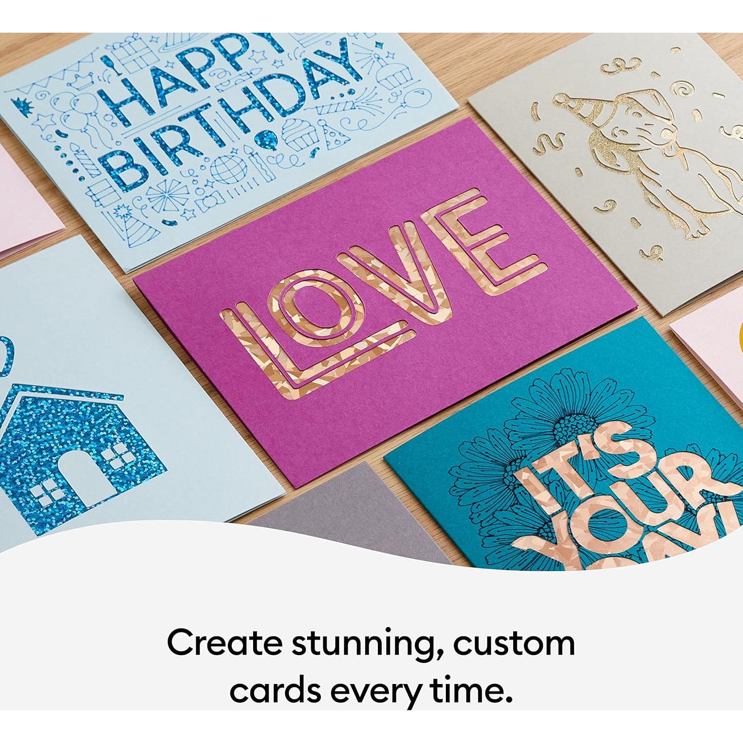Cricut Cutaway Cards Neutros 18 unidades con sobres