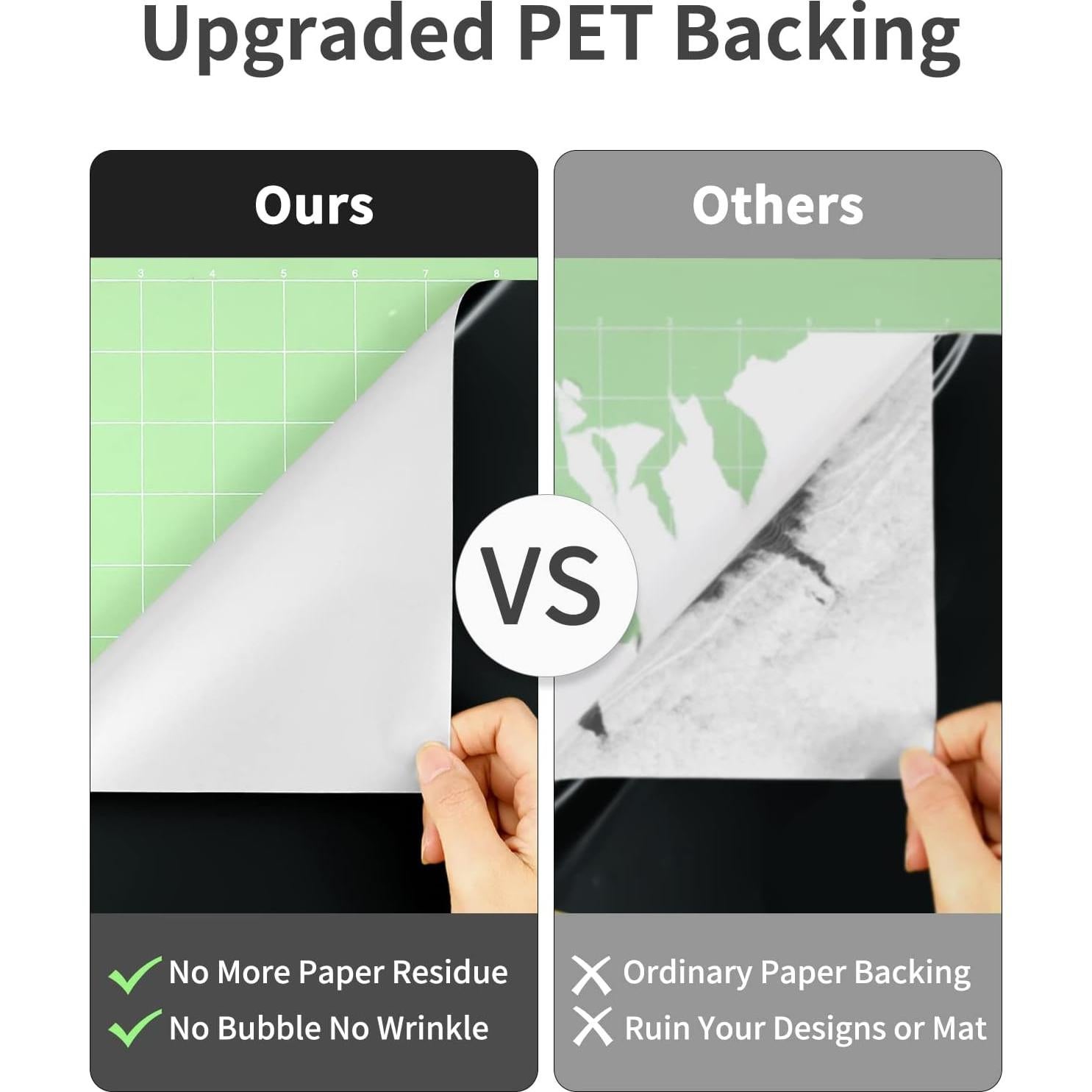 Vinilo Adhesivo Permanente Sooez 20 Hojas 30.5x30.5cm Multicolor