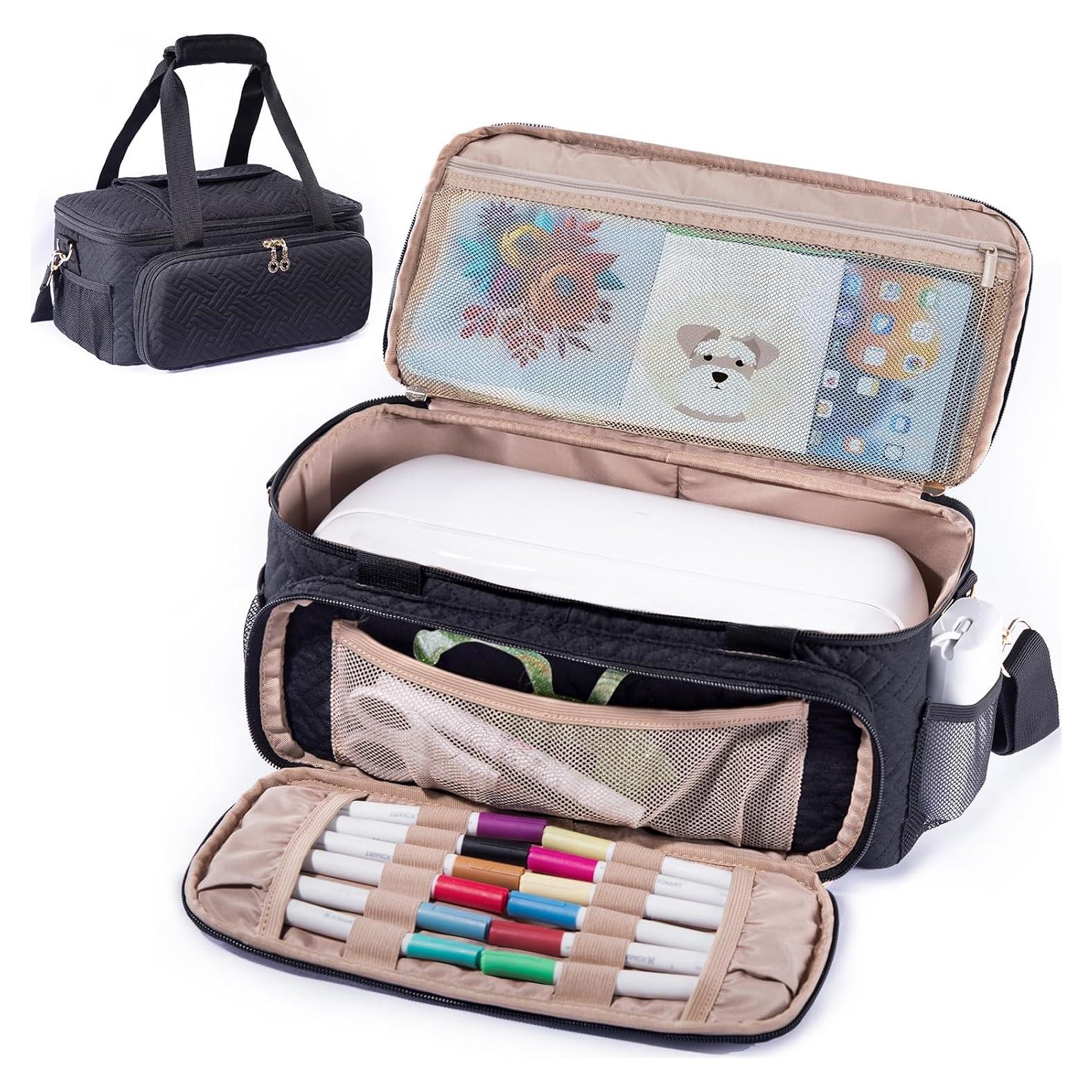 Funda de Transporte IMAGINING para Cricut Joy Xtra - Negra