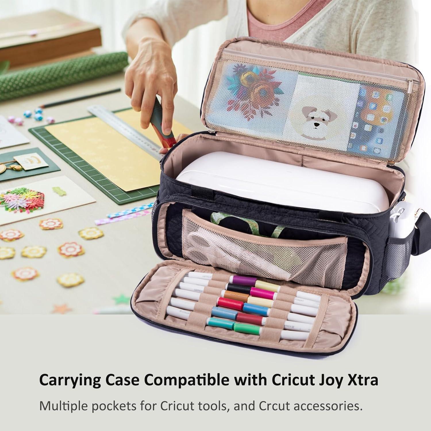 Funda de Transporte IMAGINING para Cricut Joy Xtra - Negra