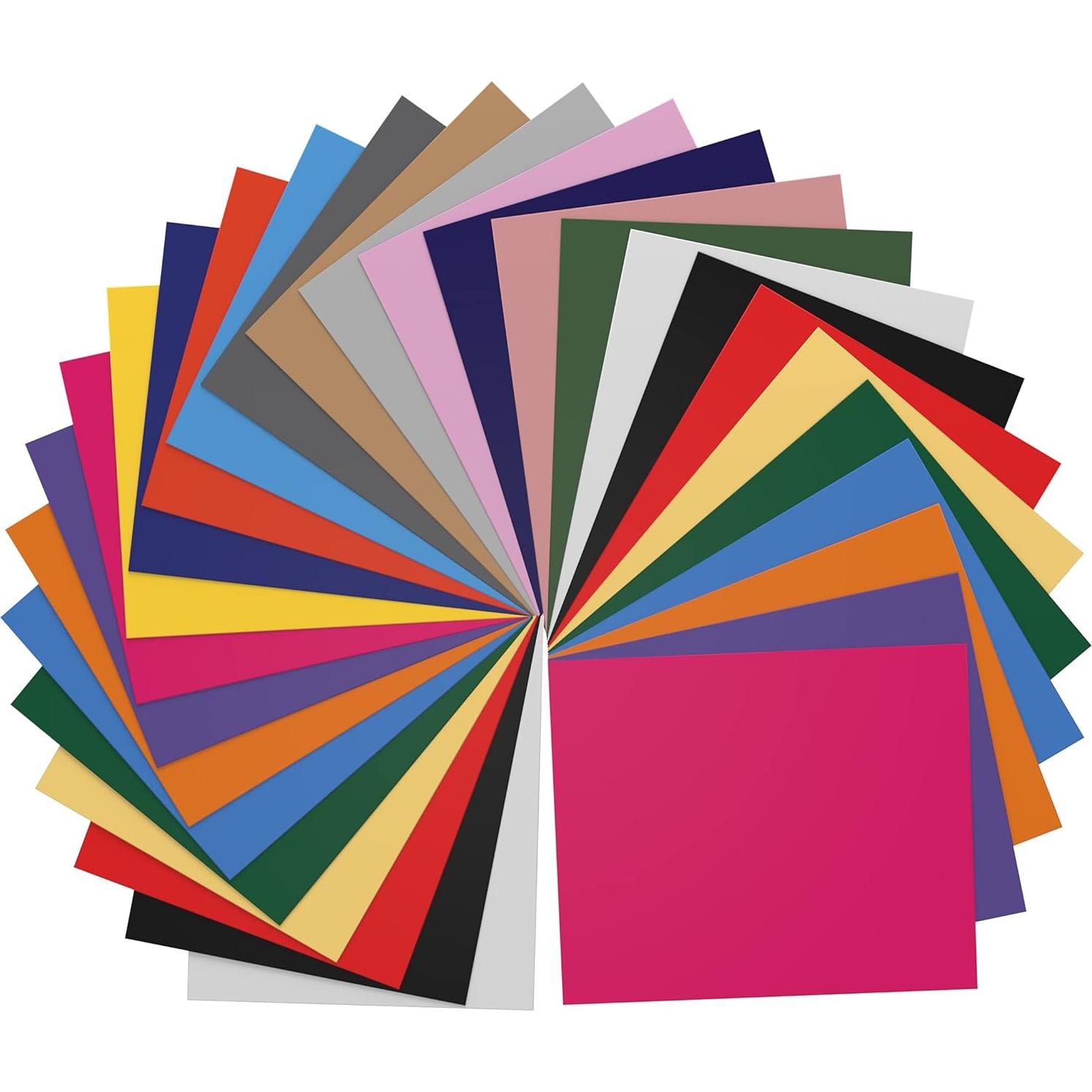 Hojas de Vinilo de Transferencia de Calor Kassa 30 Piezas 30x25 cm