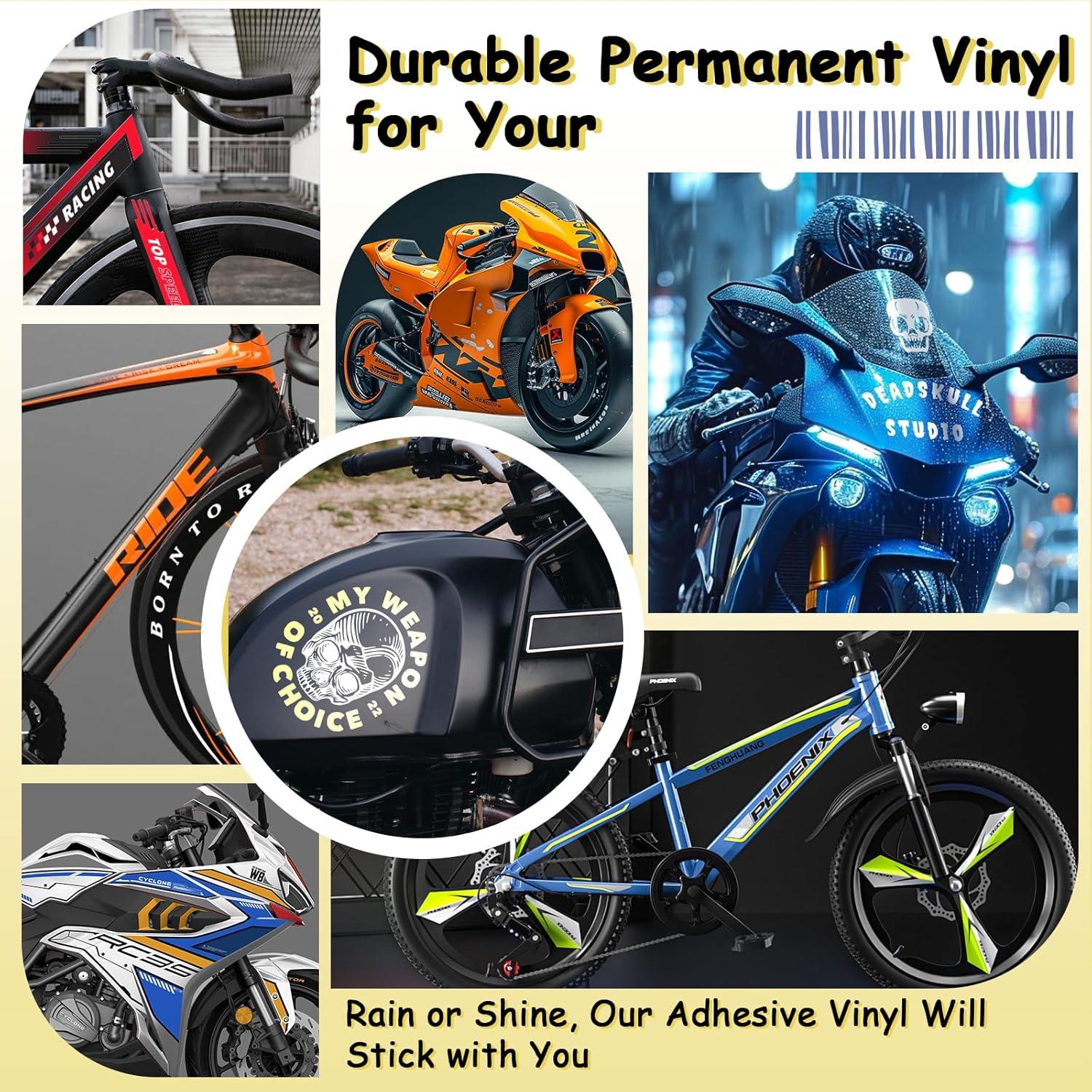 Rollo de Vinilo Adhesivo Permanente Negro Oncil 30.48cm x 15.24m