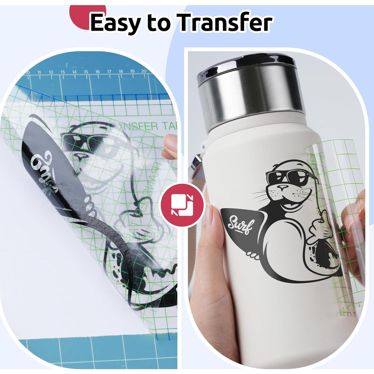 Rollo de Vinilo Adhesivo Permanente Negro Oncil 30.48cm x 15.24m