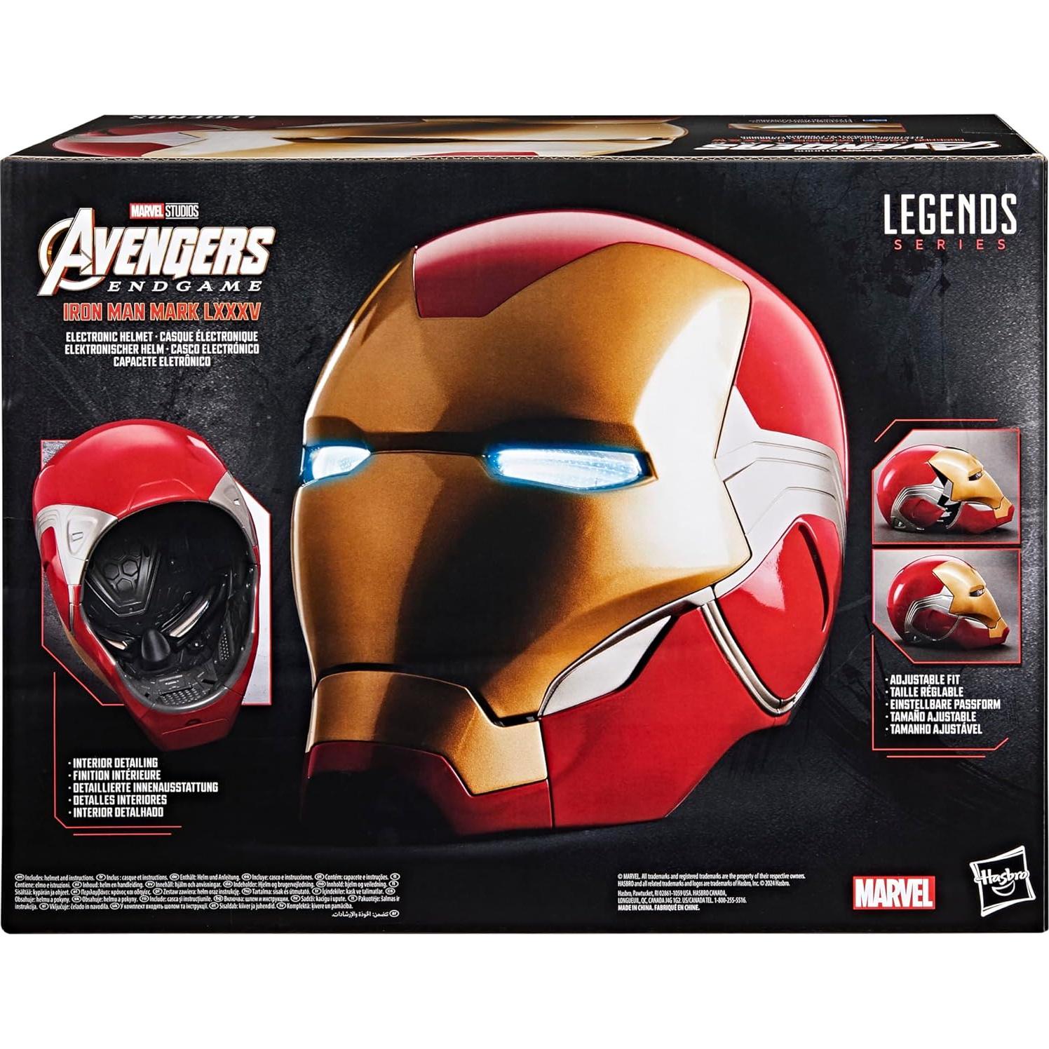 Casco Iron Man Mark LXXXV Marvel Legends 24x36 cm