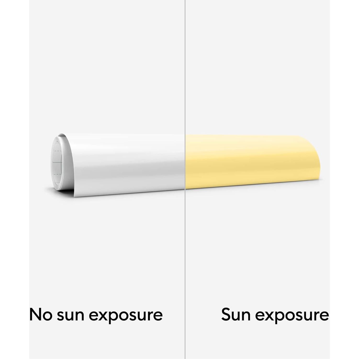 Cricut Plancha Cambiante UV 30.5x61 cm Blanco-Amarillo