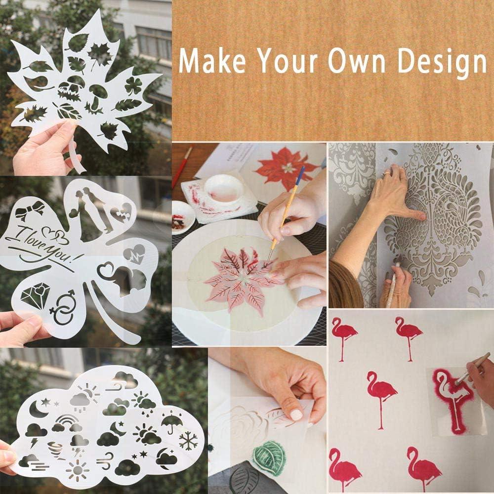 Paquete de 26 Hojas Mylar 30.48x30.48 cm 6 mil Egosky