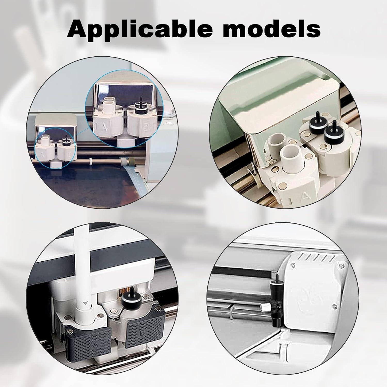 50 Cuchillas de Reemplazo 60° Aleybloodes para Cricut