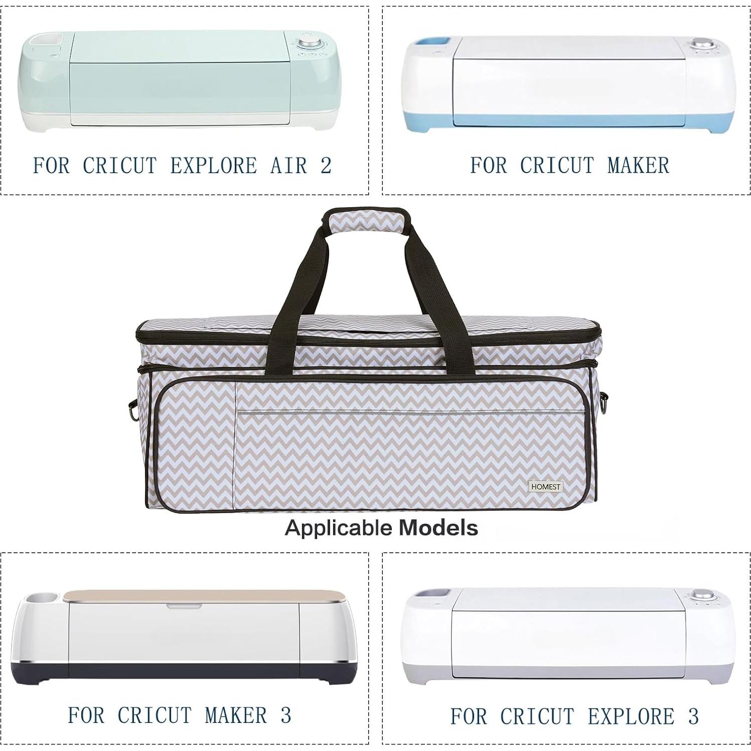 Funda Doble Capa HOMEST para Cricut Maker 3 y Explore 3