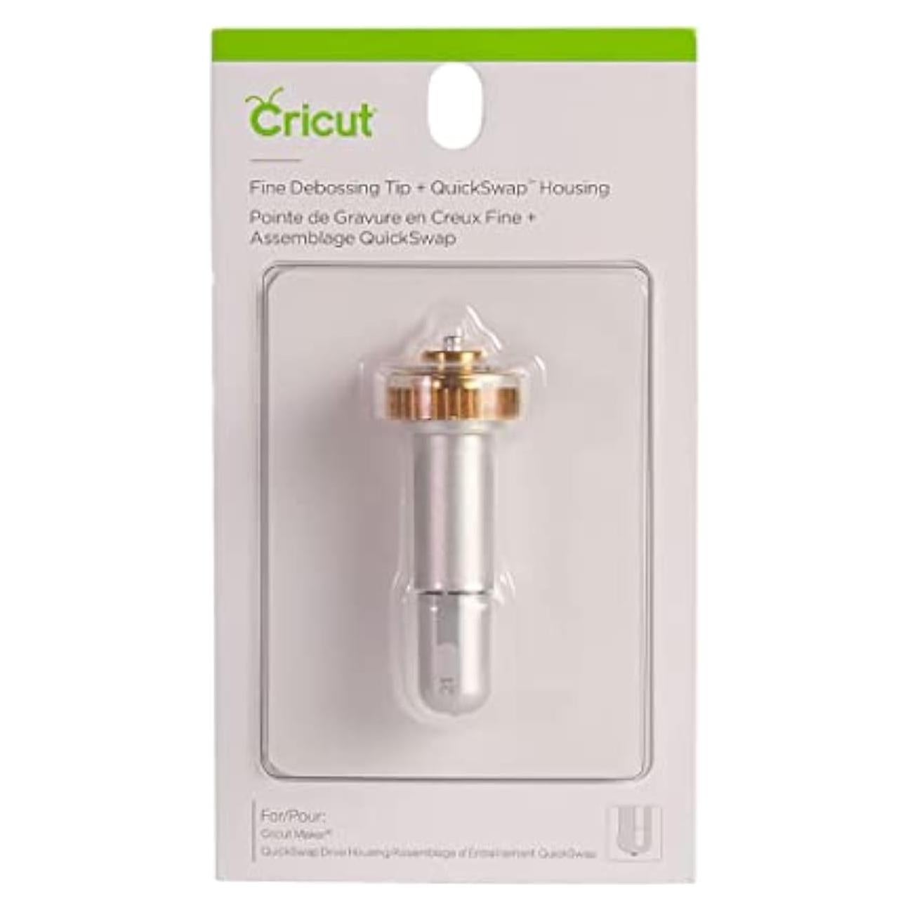 Punta de Debossing Fina Cricut + Carcasa QuickSwap 30g