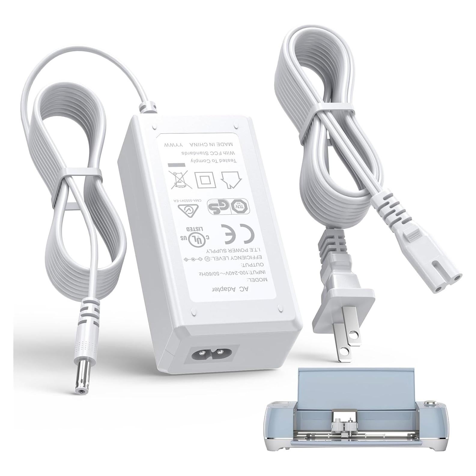 Cable de Alimentación 18V DONYOIE para Cricut Maker y Explore