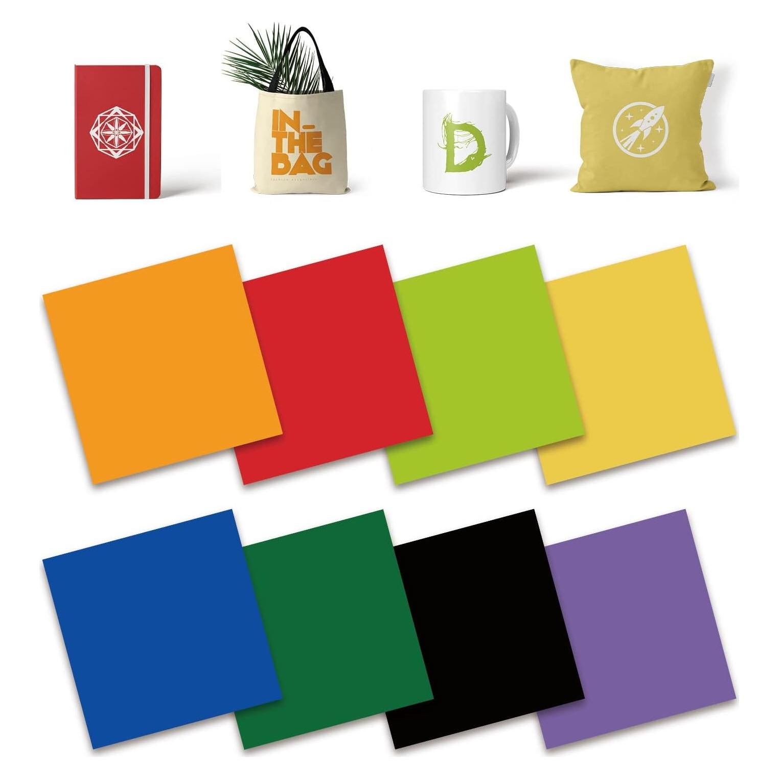 Hojas de Transferencia de Sublimación Lucky Goddess 8 Pcs 30.48x30.48cm