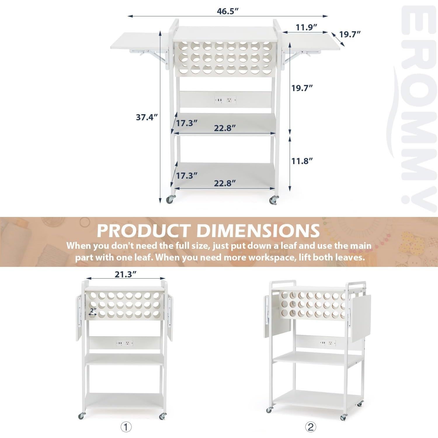 Mesa de Prensa Térmica Plegable EROMMY con Estación de Carga