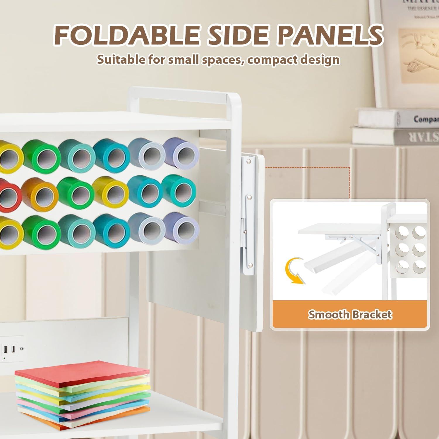 Mesa de Prensa Térmica Plegable EROMMY con Estación de Carga