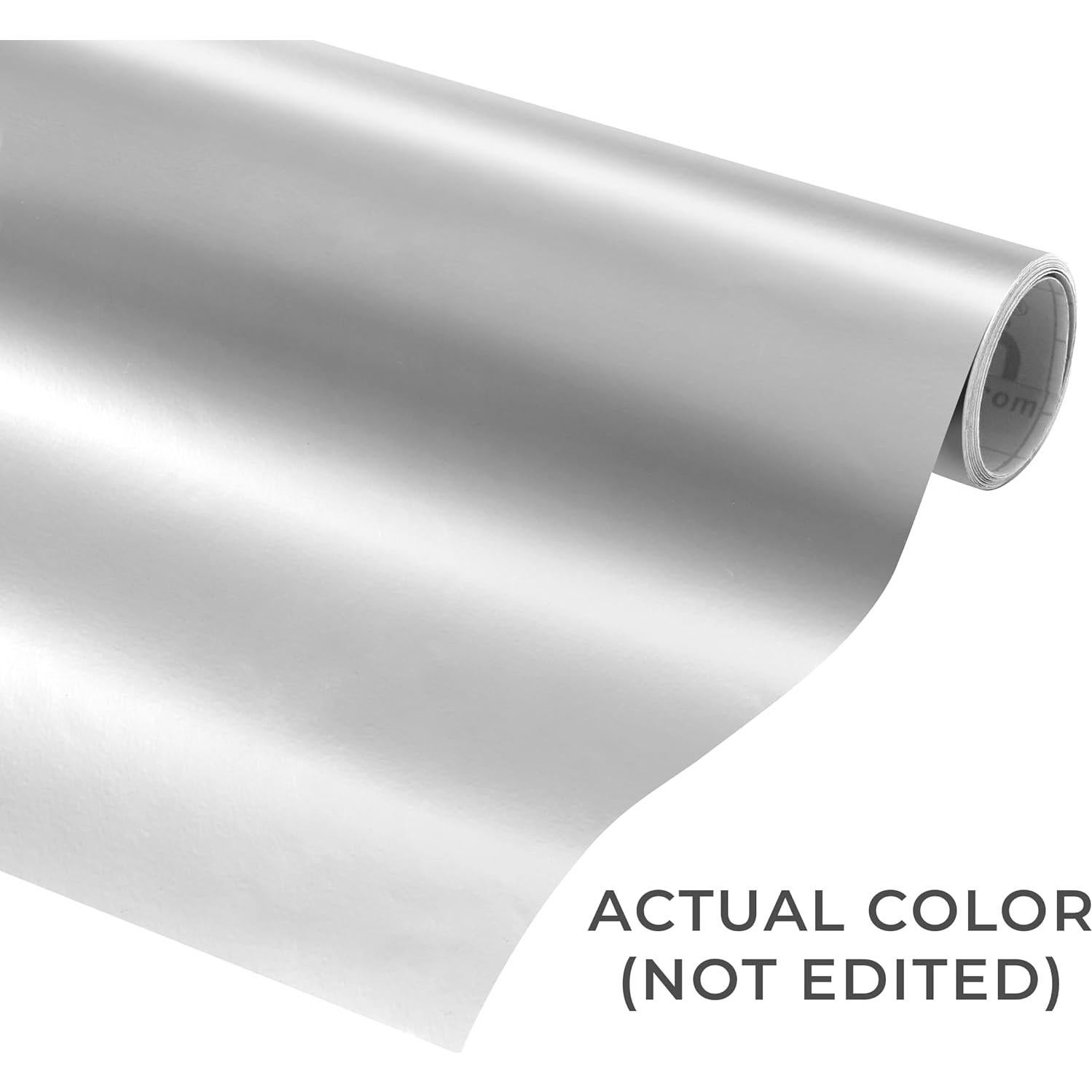 Vinilo Adhesivo Permanente VViViD DECO65 Plata Brillante 30.48m x 30cm