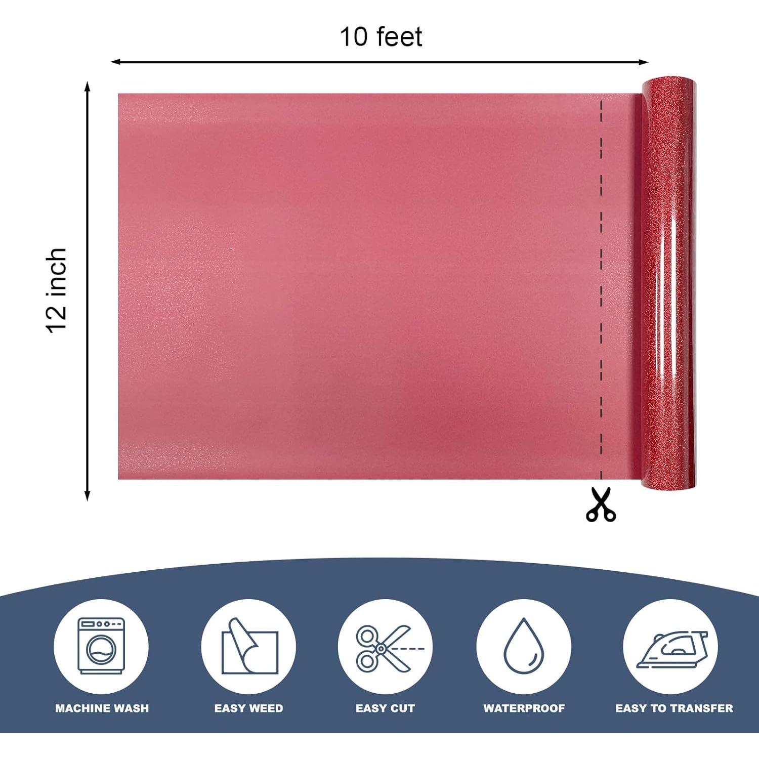 Vinilo de Transferencia Térmica MerryMade 30.48 cm Rojo