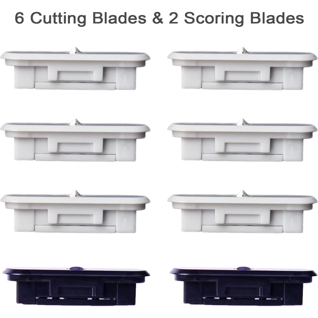 Cuchillas de Reemplazo Likart para Cortadora de Papel - 8 Piezas