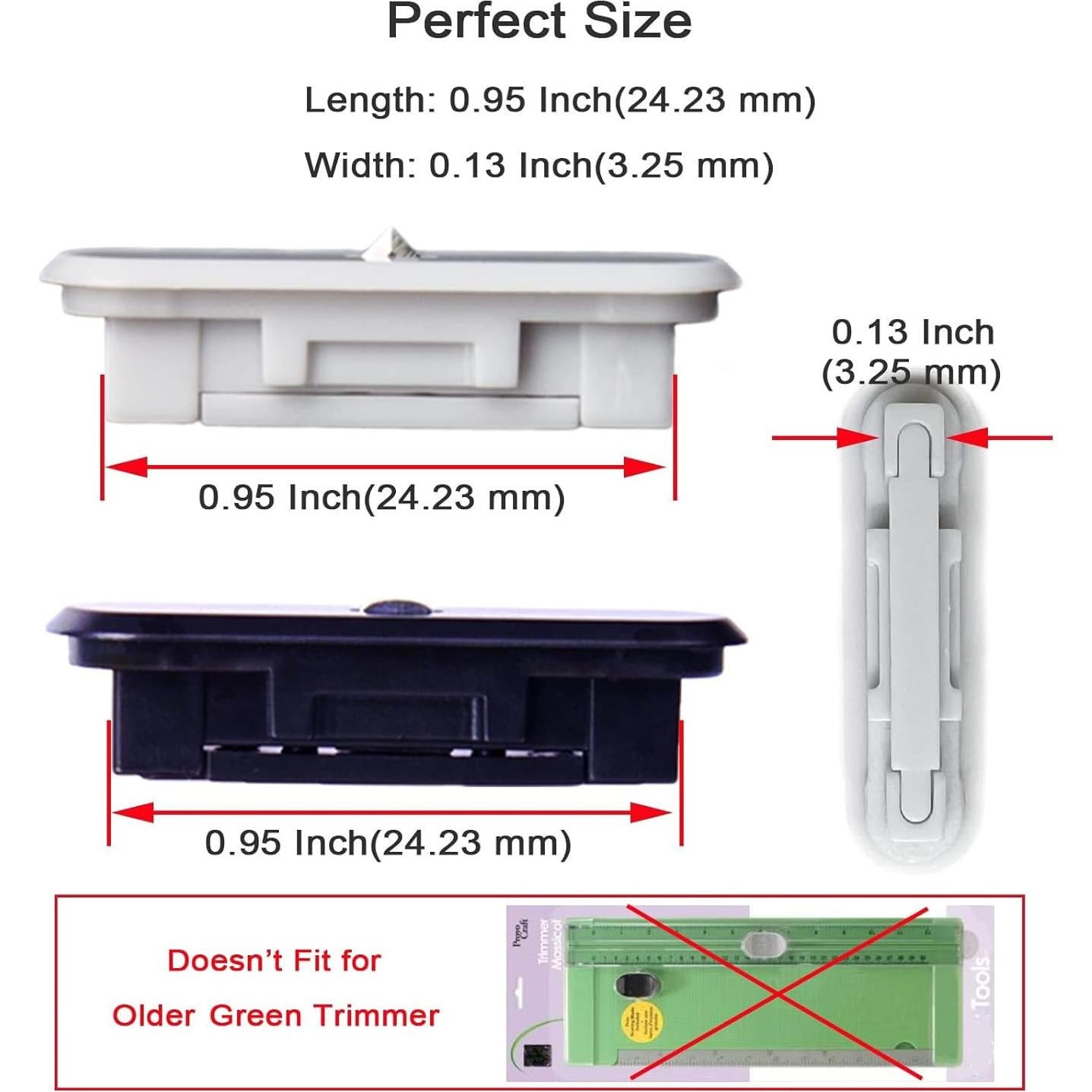 Cuchillas de Reemplazo Likart para Cortadora de Papel - 8 Piezas