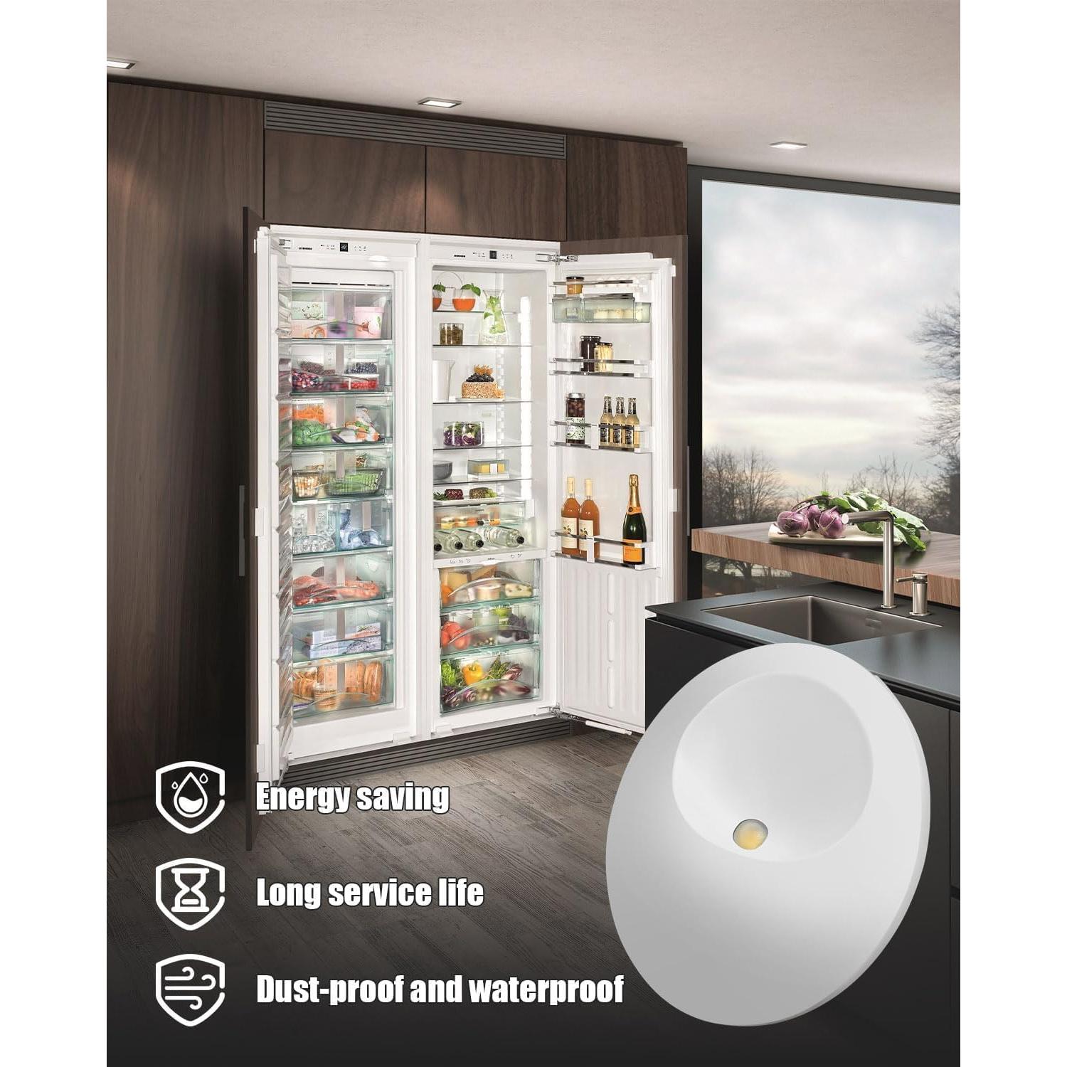 Luz LED para Refrigerador GE - 2 Pcs, Reemplazo WR55X11132