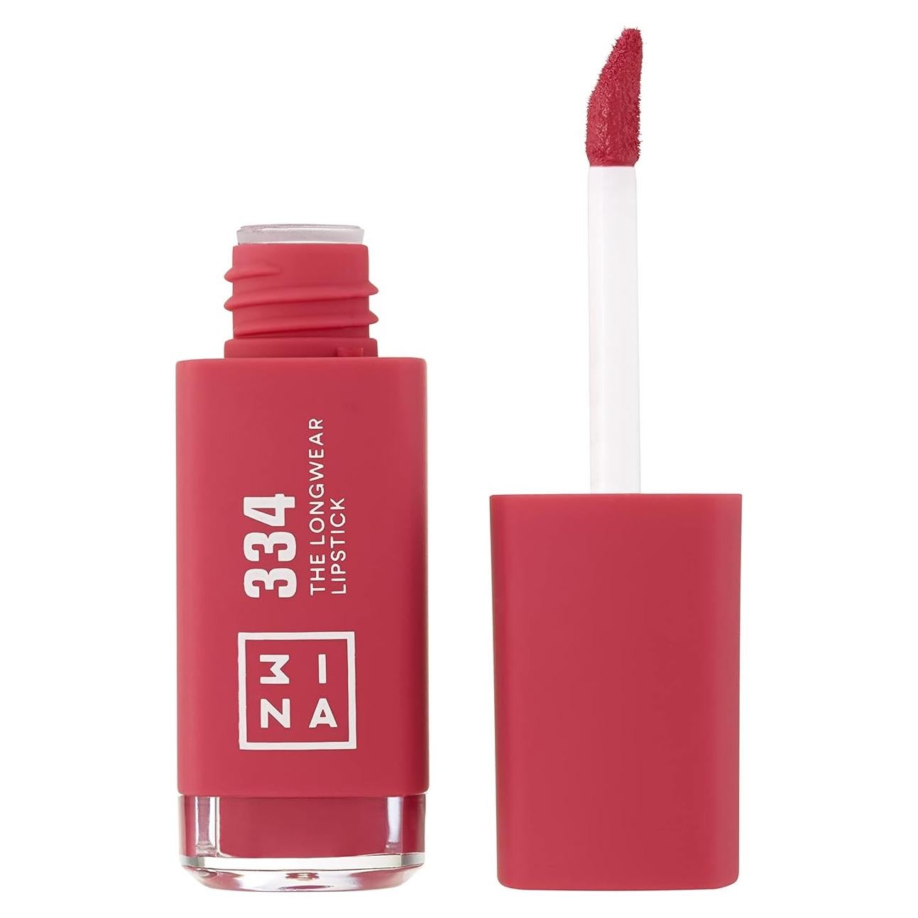 Labial 3INA Larga Duración 334 - Rosa Vibrante 30g