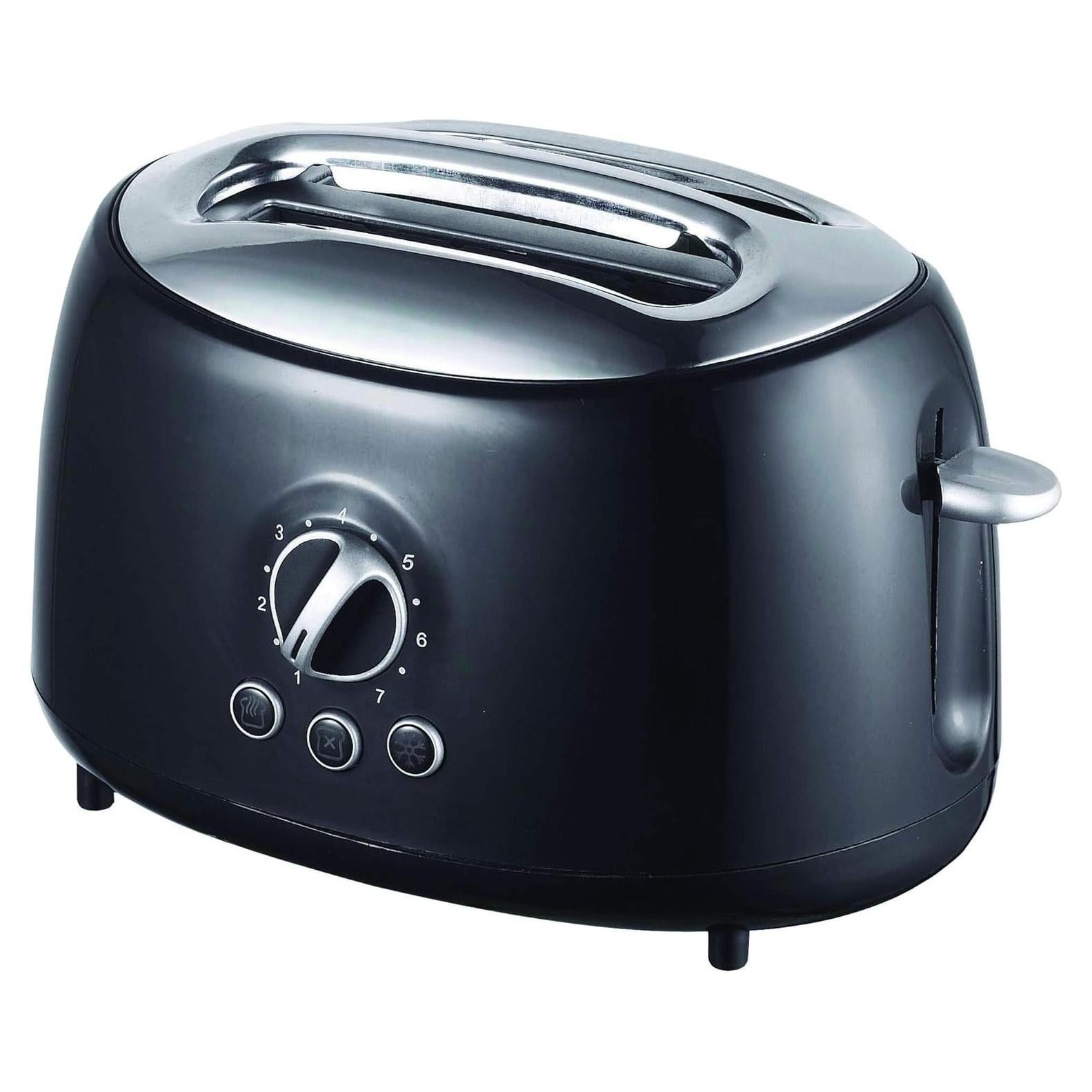 Tostadora Retro Brentwood TS-270BK 800W 2 Rebanadas Negra