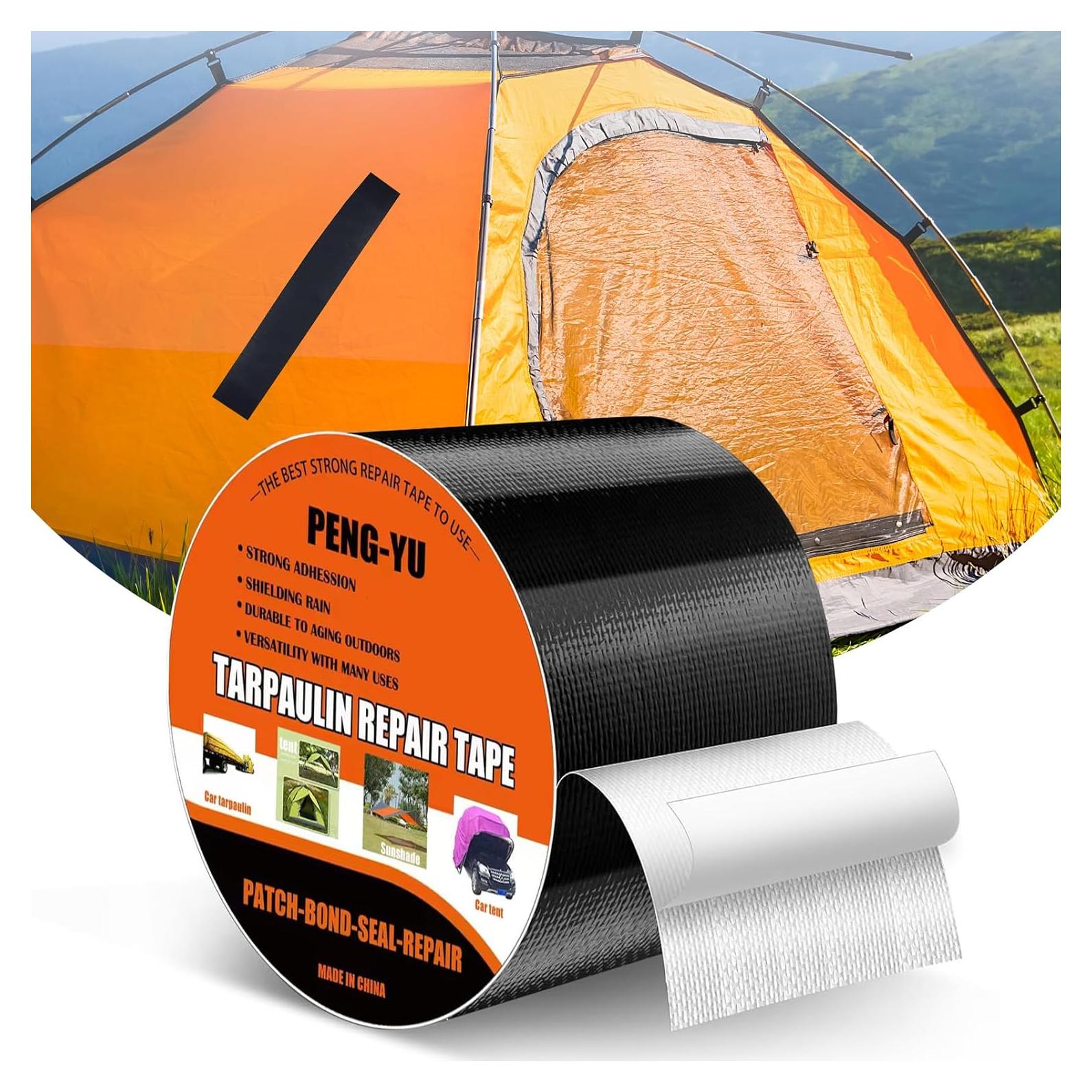 Cinta de Reparación Impermeable Paulno 8cm x 8m Negra