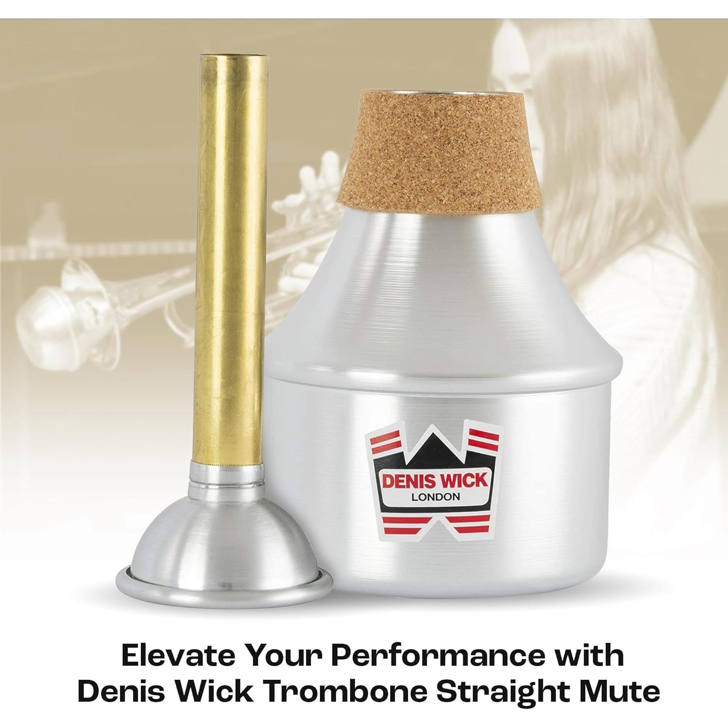 Sordina Extensible Denis Wick para Trompeta - Aluminio Plata