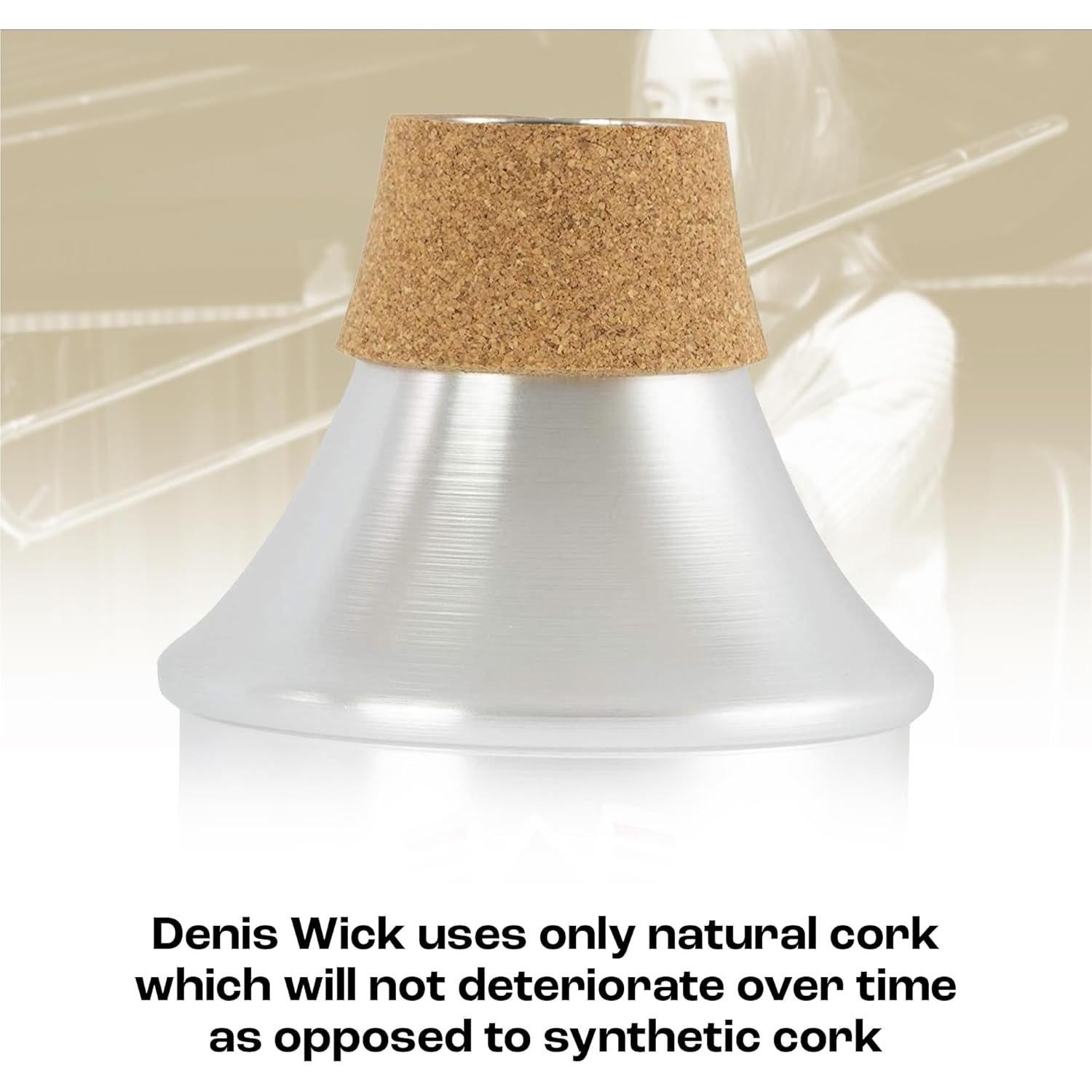 Sordina Extensible Denis Wick para Trompeta - Aluminio Plata