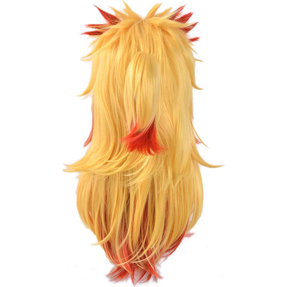 Peluca Rengoku Kyoujurou Kimetsu no Yaiba Sintética