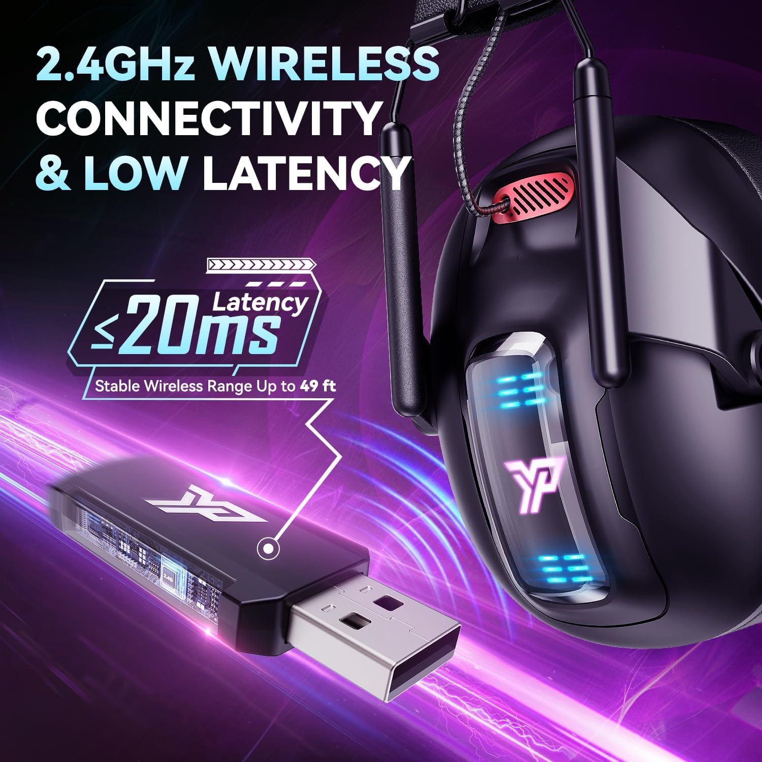 Auriculares Inalámbricos YPBDAN YP-1 Gaming 100H Bluetooth 5.3