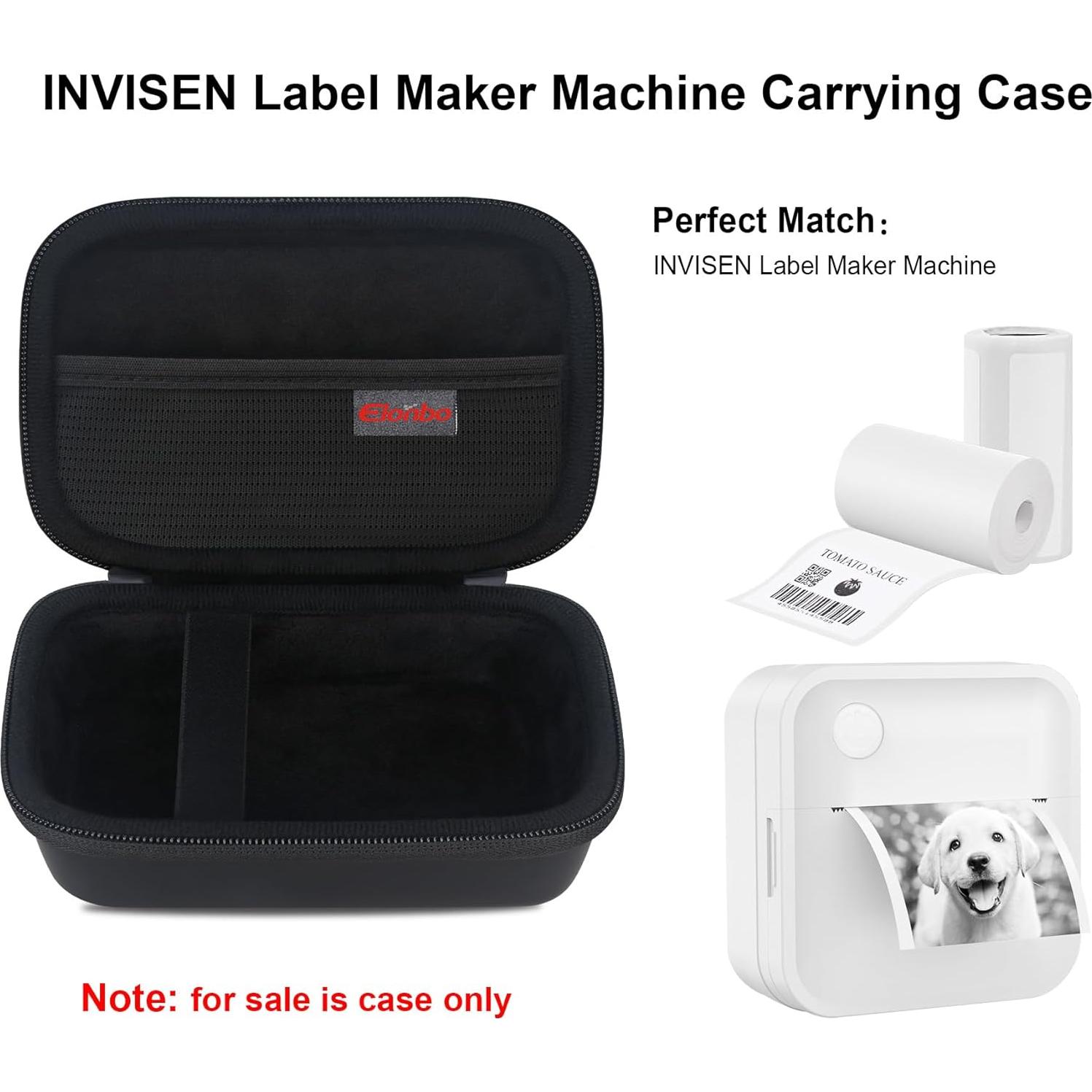 Funda de Transporte Elonbo para Máquina Etiquetadora INVISEN - Negra