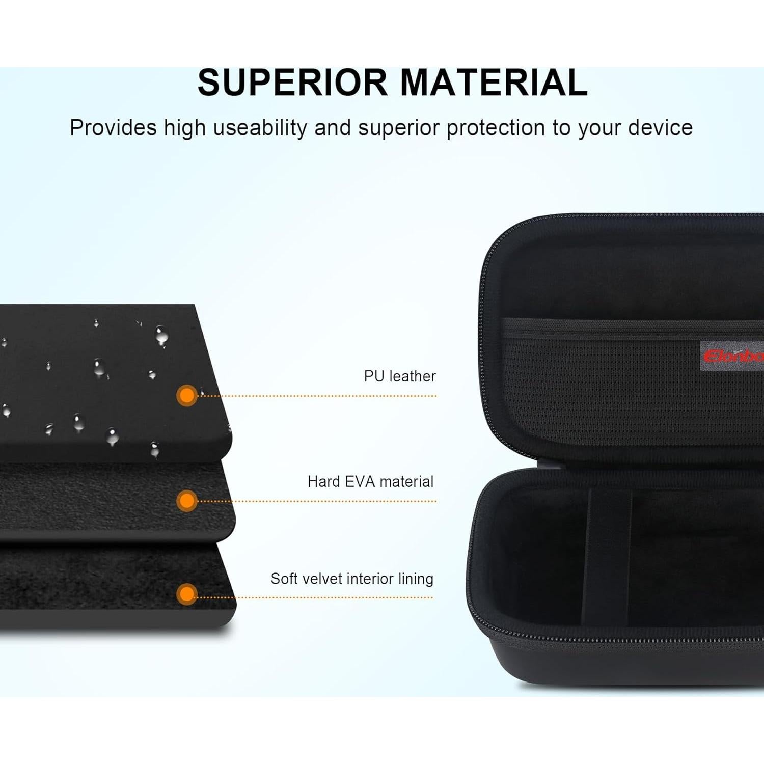 Funda de Transporte Elonbo para Máquina Etiquetadora INVISEN - Negra