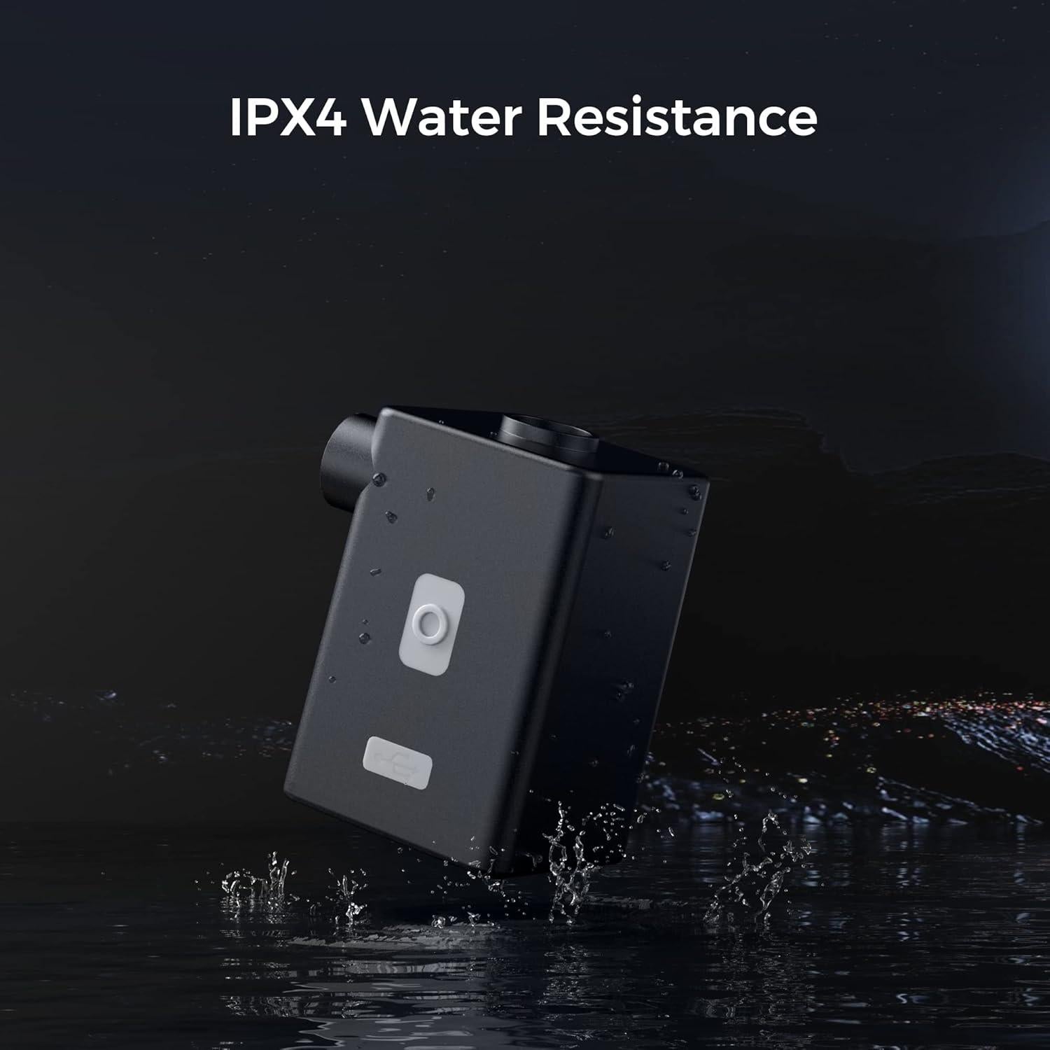 Bomba de Aire Eléctrica Portátil FLEXTAILGEAR 3600mAh Negra