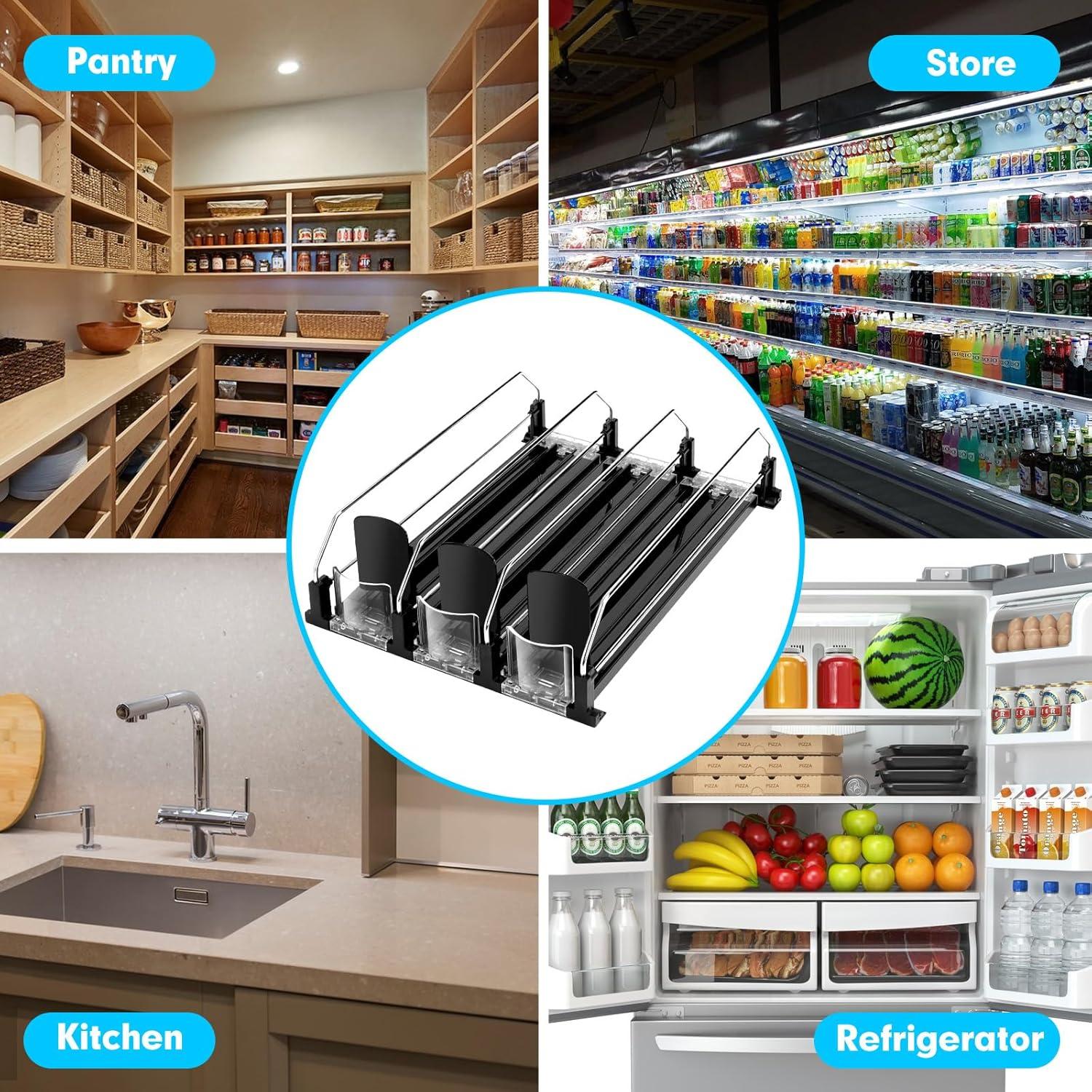 Dispensador de Latas Automático BingoHive Negro 12 Latas