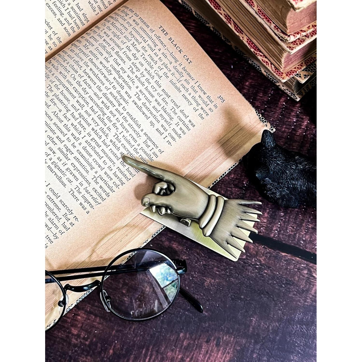 Clip de Página Harry Potter Flourish and Blotts Dorado