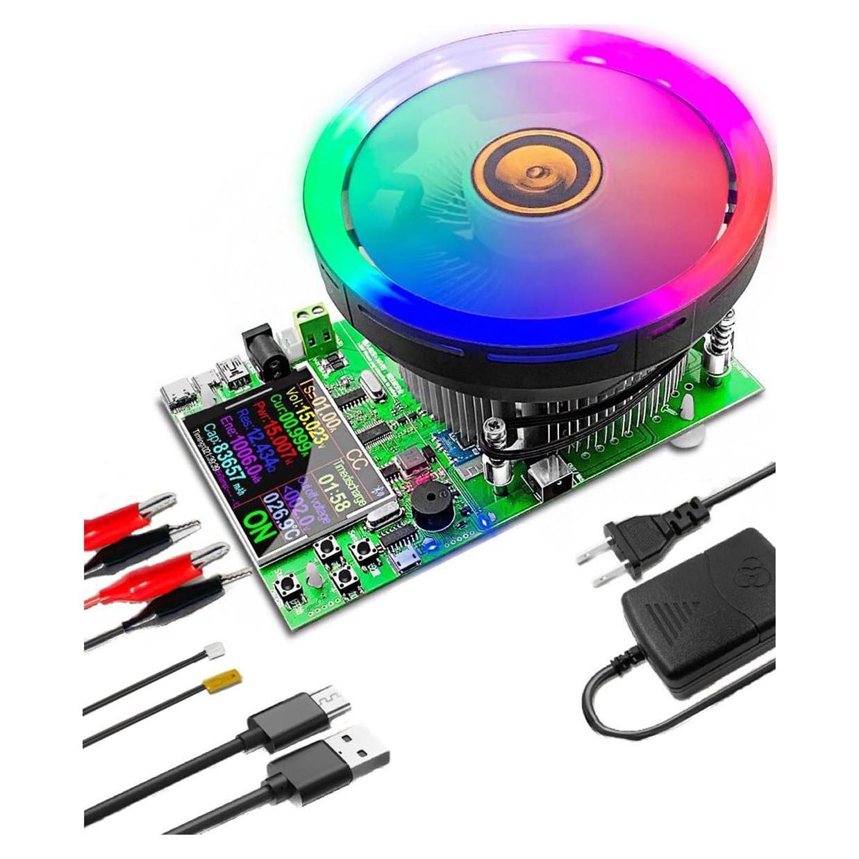 Probador de Carga Eyes.sys DL24-BLE 180W 200V 20A 4 Modos