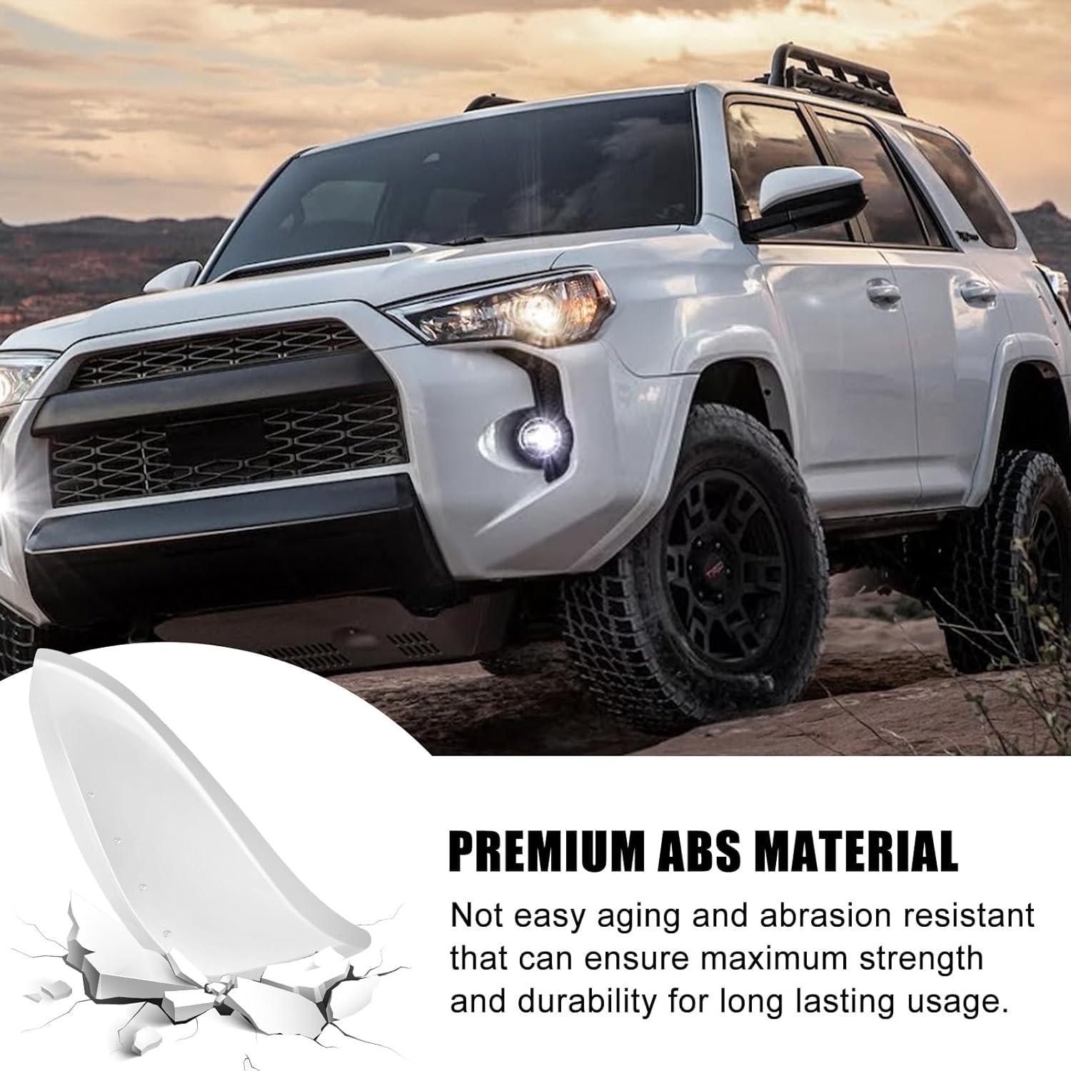 Cubiertas de Espejo Sportuli para Toyota 4Runner 2014-2024 Blancas