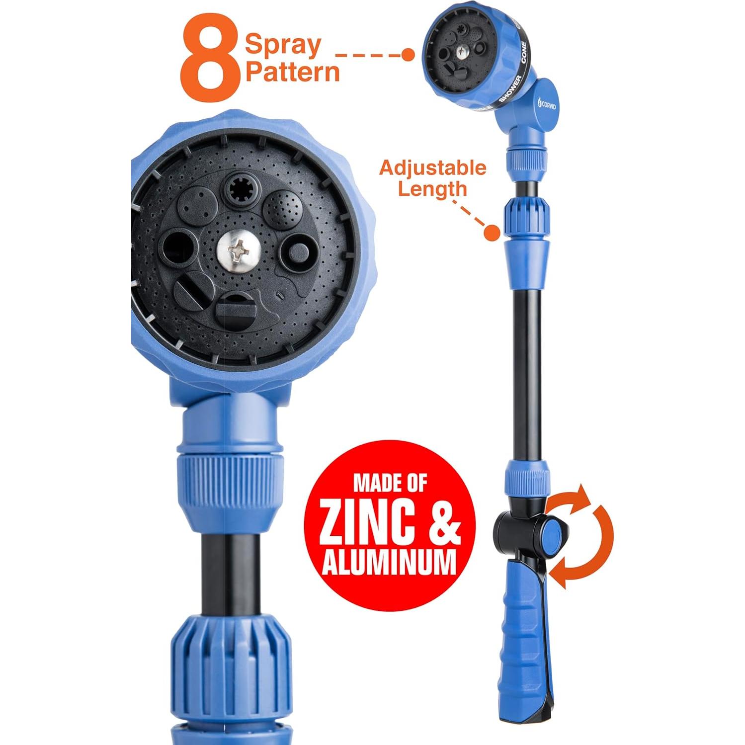 Paquete de 3 Rociadores Corvid con Control de Pulgar 8 Patrones