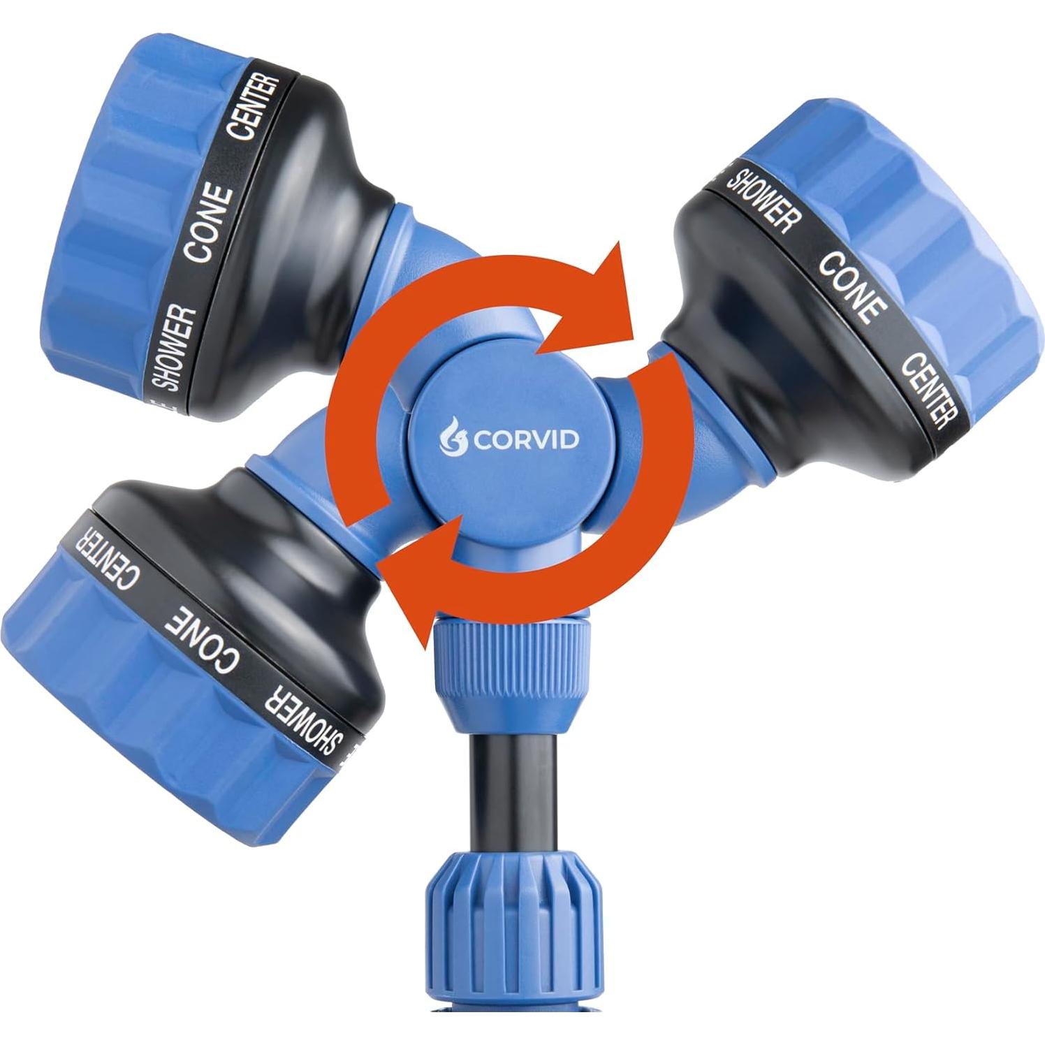 Paquete de 3 Rociadores Corvid con Control de Pulgar 8 Patrones