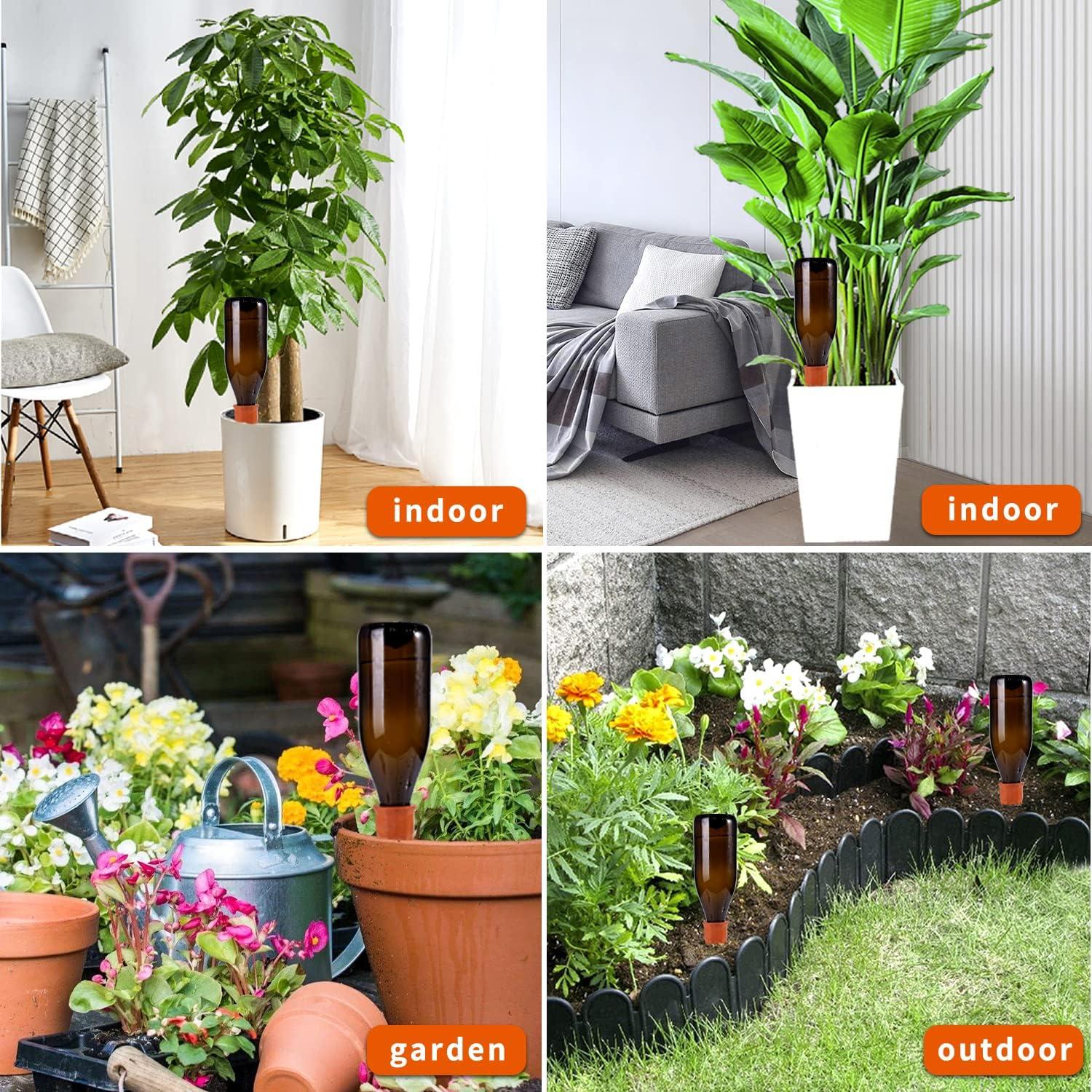 Estacas de Riego Automático TKSCUSR - 15 Dispositivos de Terracota