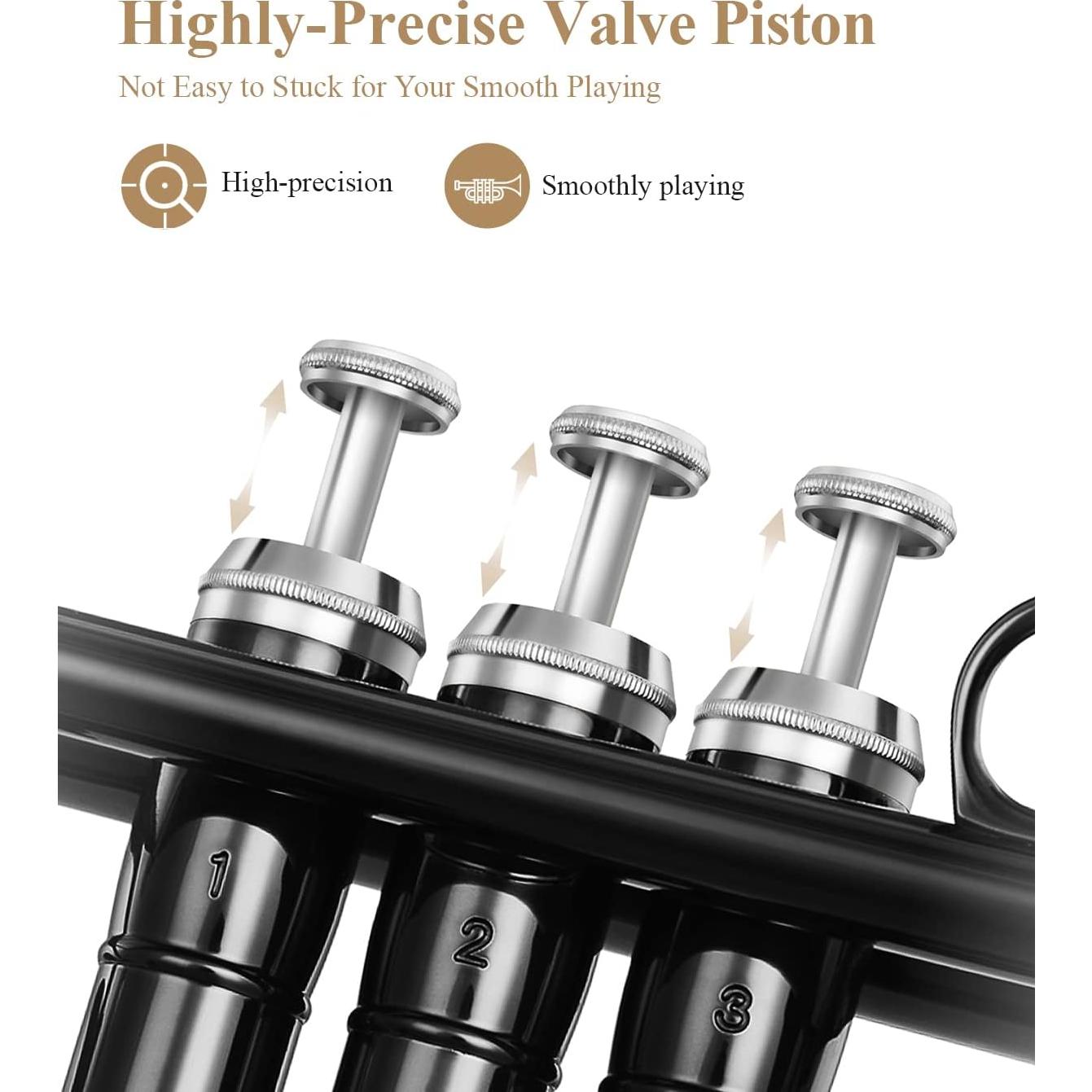 Trompeta Bb Eastar ETR-380B para Estudiantes con Estuche