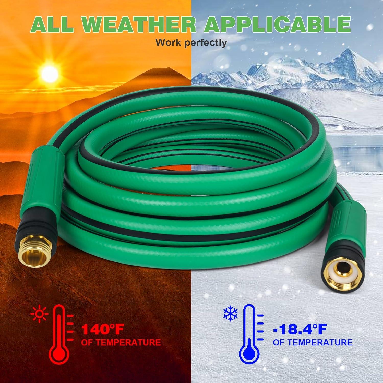 Manguera de Jardín AIODE 5/8" 30.48m Alta Resistencia Flexible