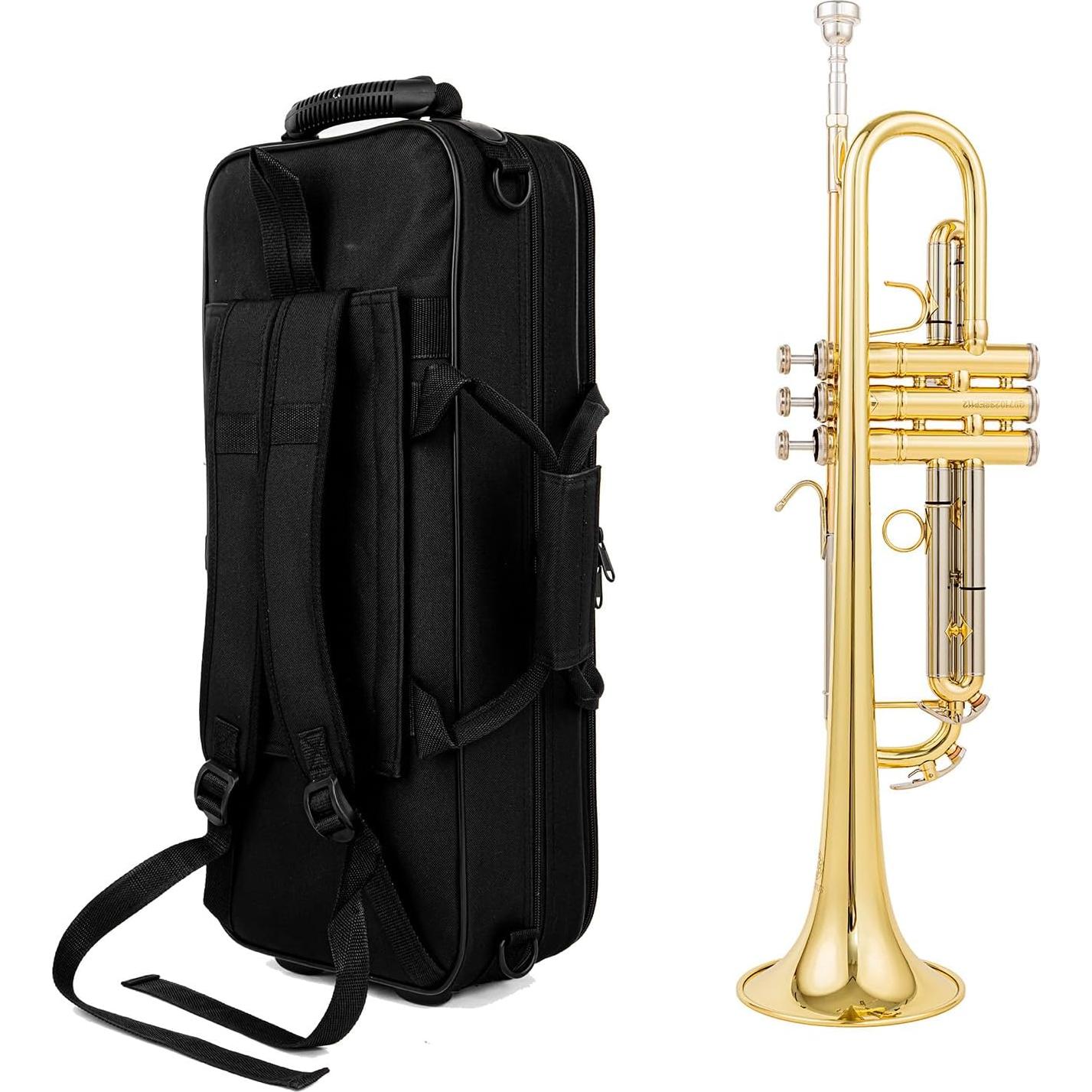 Trompeta Bb AUROSUS SB710 latón dorado 1,16 cm profesional