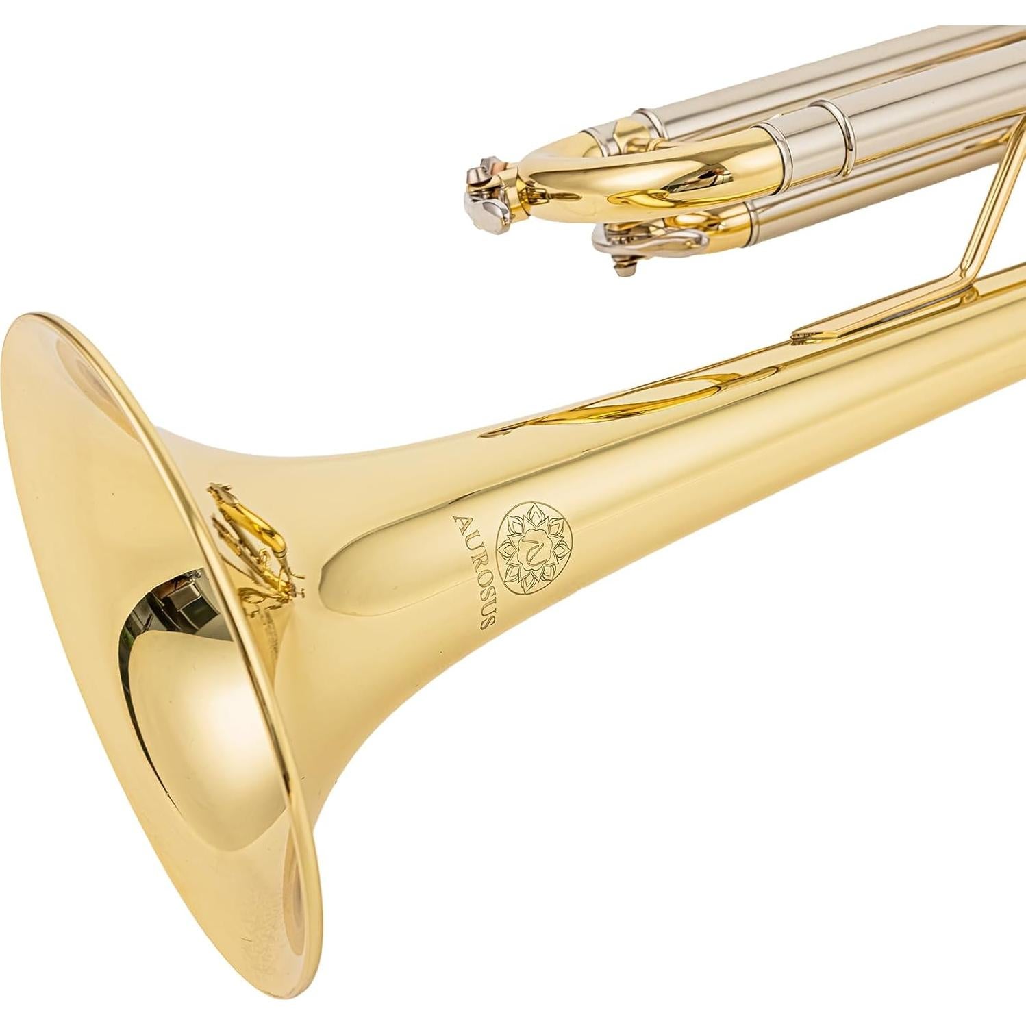 Trompeta Bb AUROSUS SB710 latón dorado 1,16 cm profesional
