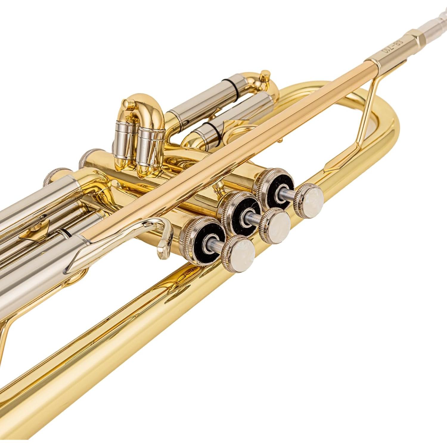 Trompeta Bb AUROSUS SB710 latón dorado 1,16 cm profesional