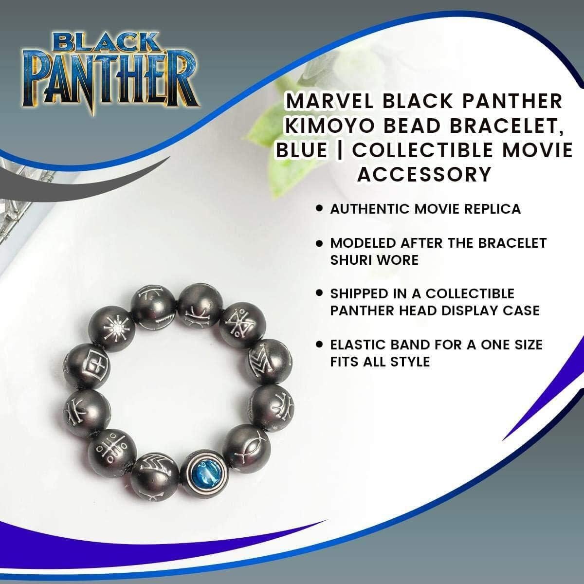 Pulsera Kimoyo azul Black Panther | Réplica oficial Marvel