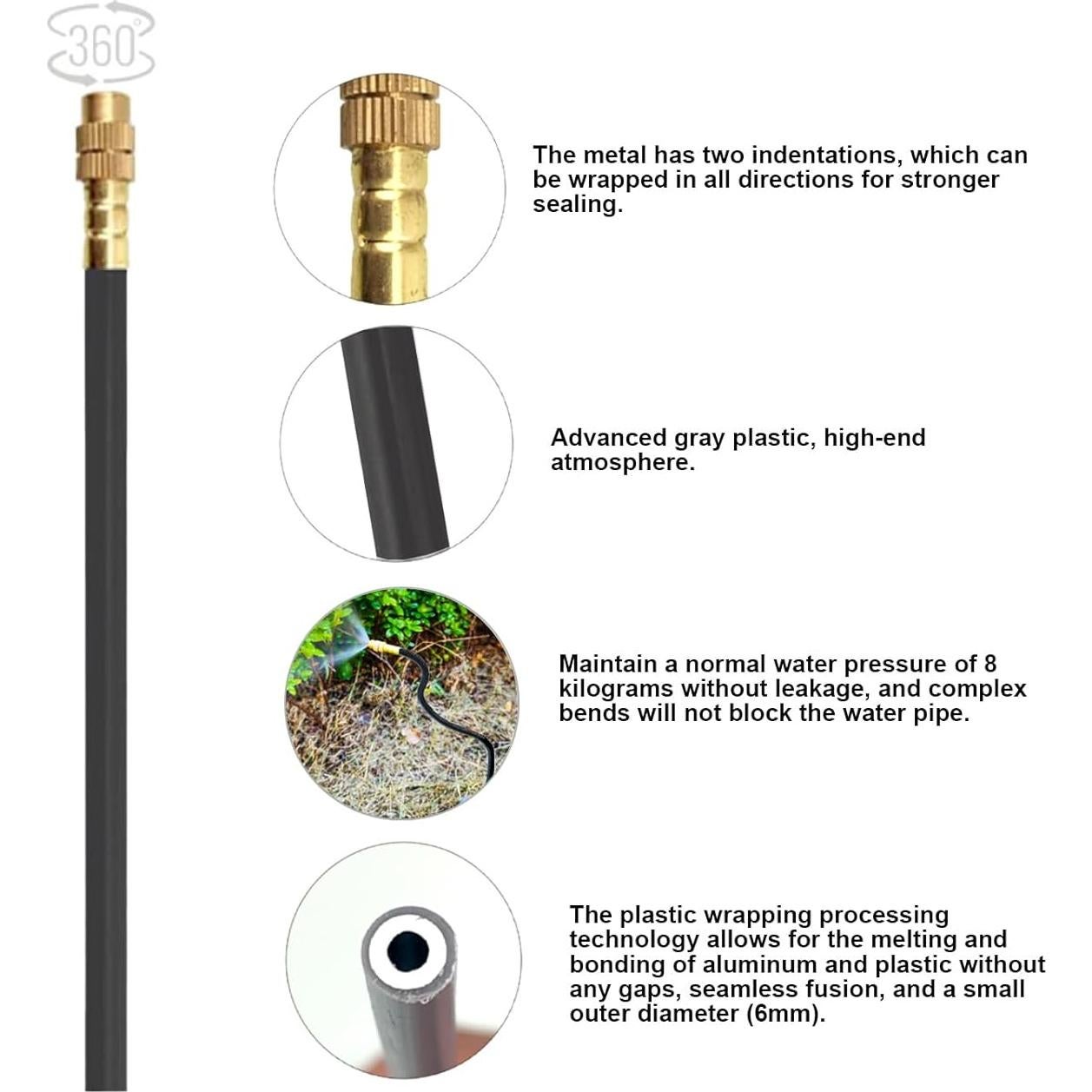 Kit de Riego por Goteo MOCOBER 15 Boquillas 360° Automático