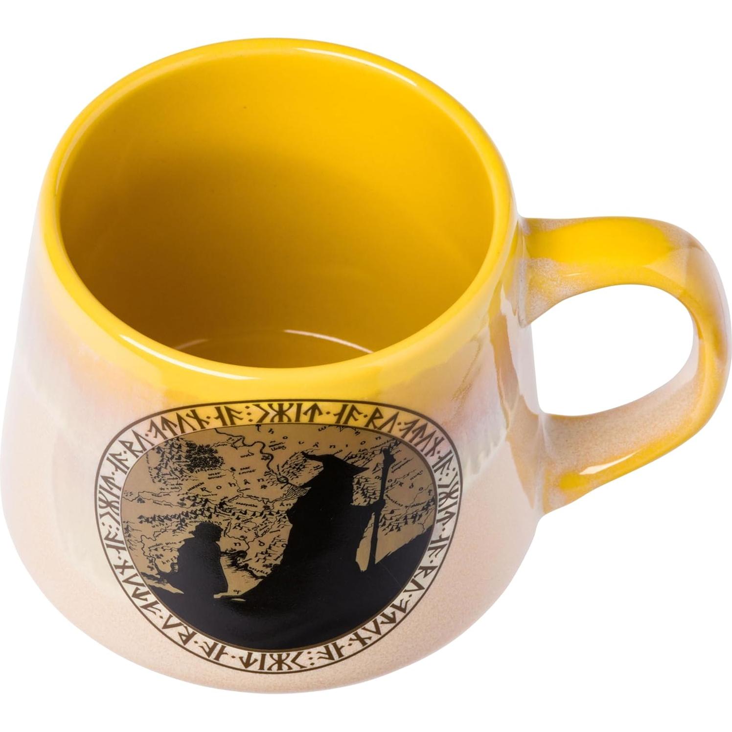 Taza Cerámica Silver Buffalo El Señor de los Anillos 532 ml