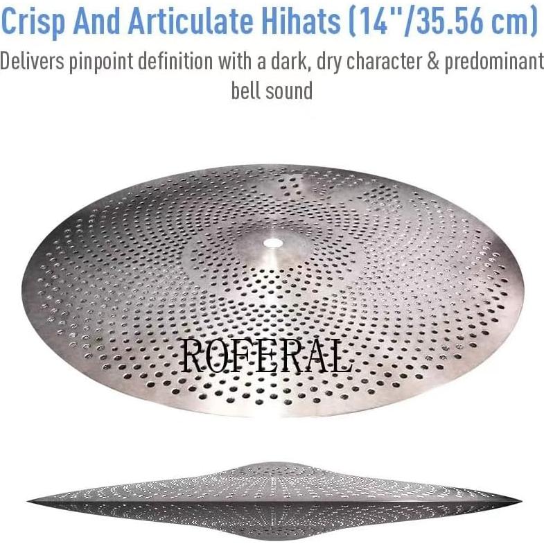 Set de Platillos Silenciosos ROFERAL 5 Piezas 43cm