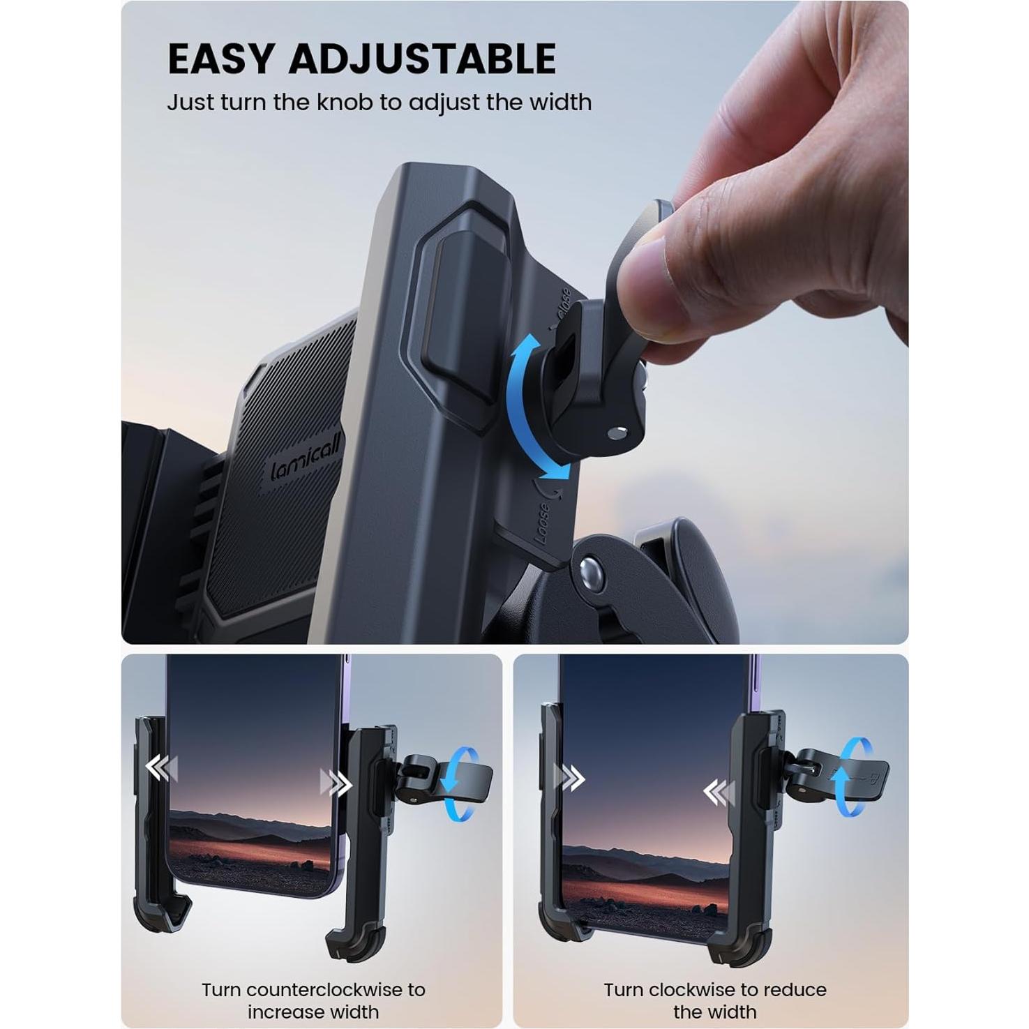 Soporte para Teléfono Lamicall BP09 - Ajustable 4.7-7"