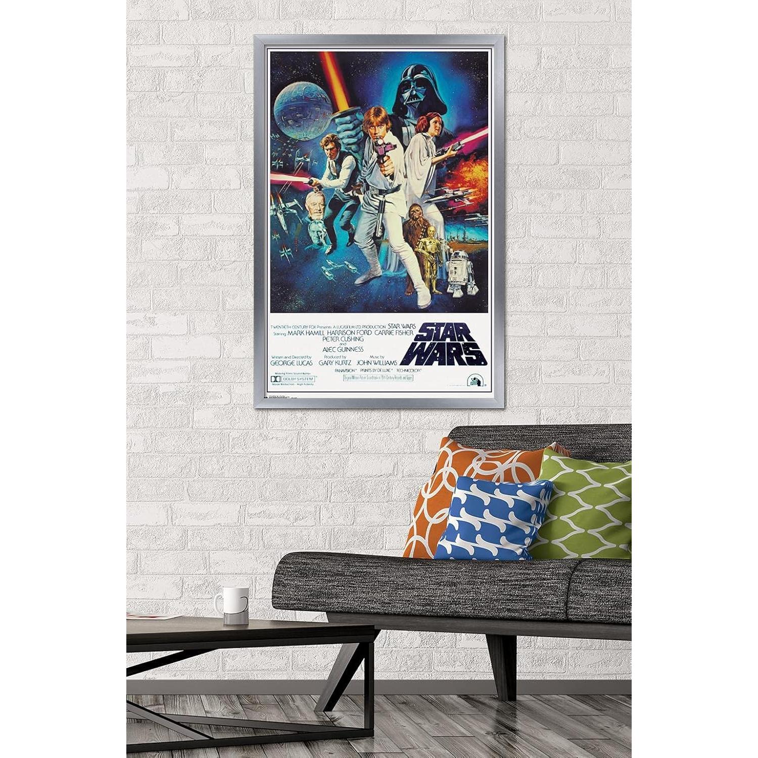Póster de Pared Star Wars 24x36 Trends Internacional Multicolor